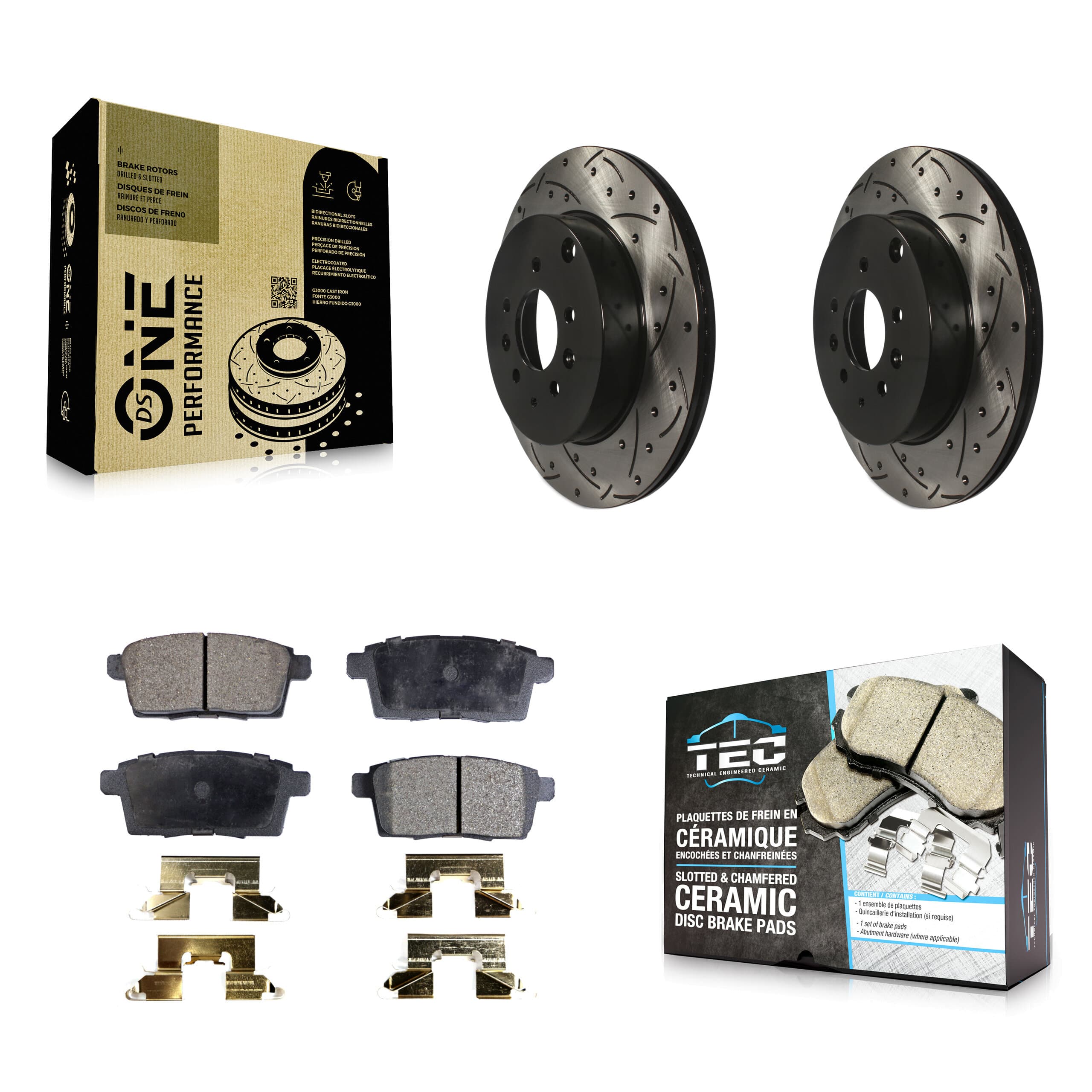 Transit Auto - KDT-100509 - Rear Disc Brake Kits image 1