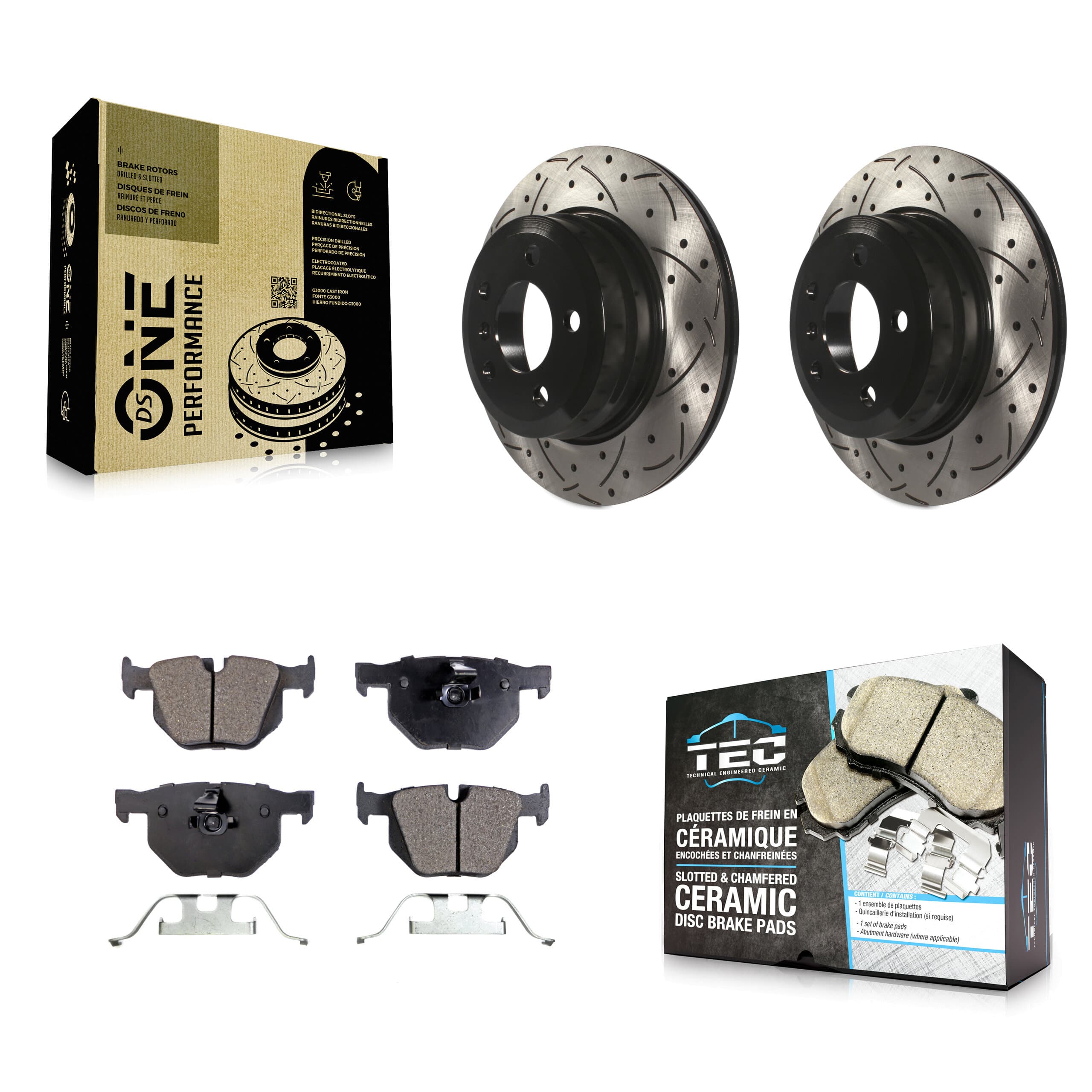 Transit Auto - KDT-100511 - Rear Disc Brake Kits image 1
