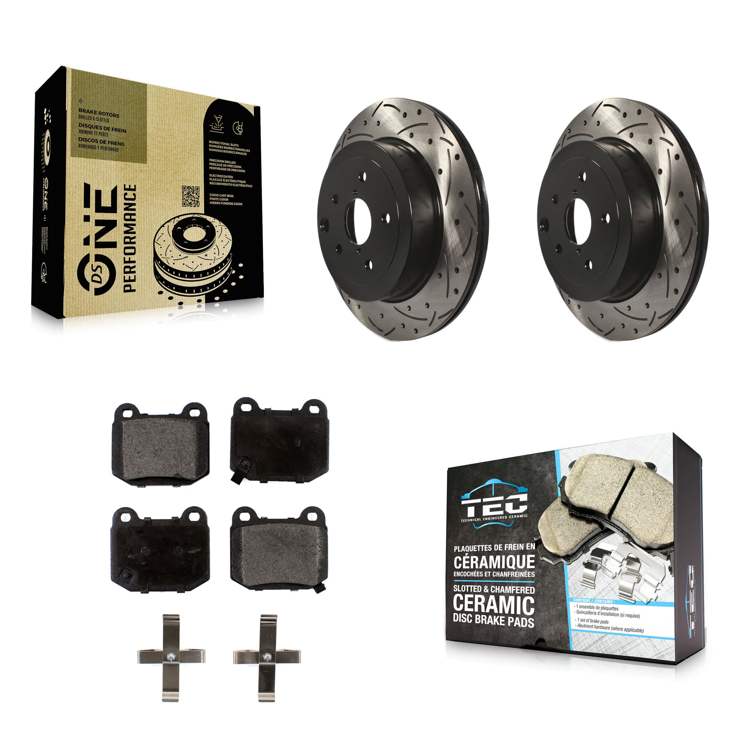 Transit Auto - KDT-100519 - Rear Disc Brake Kits image 1