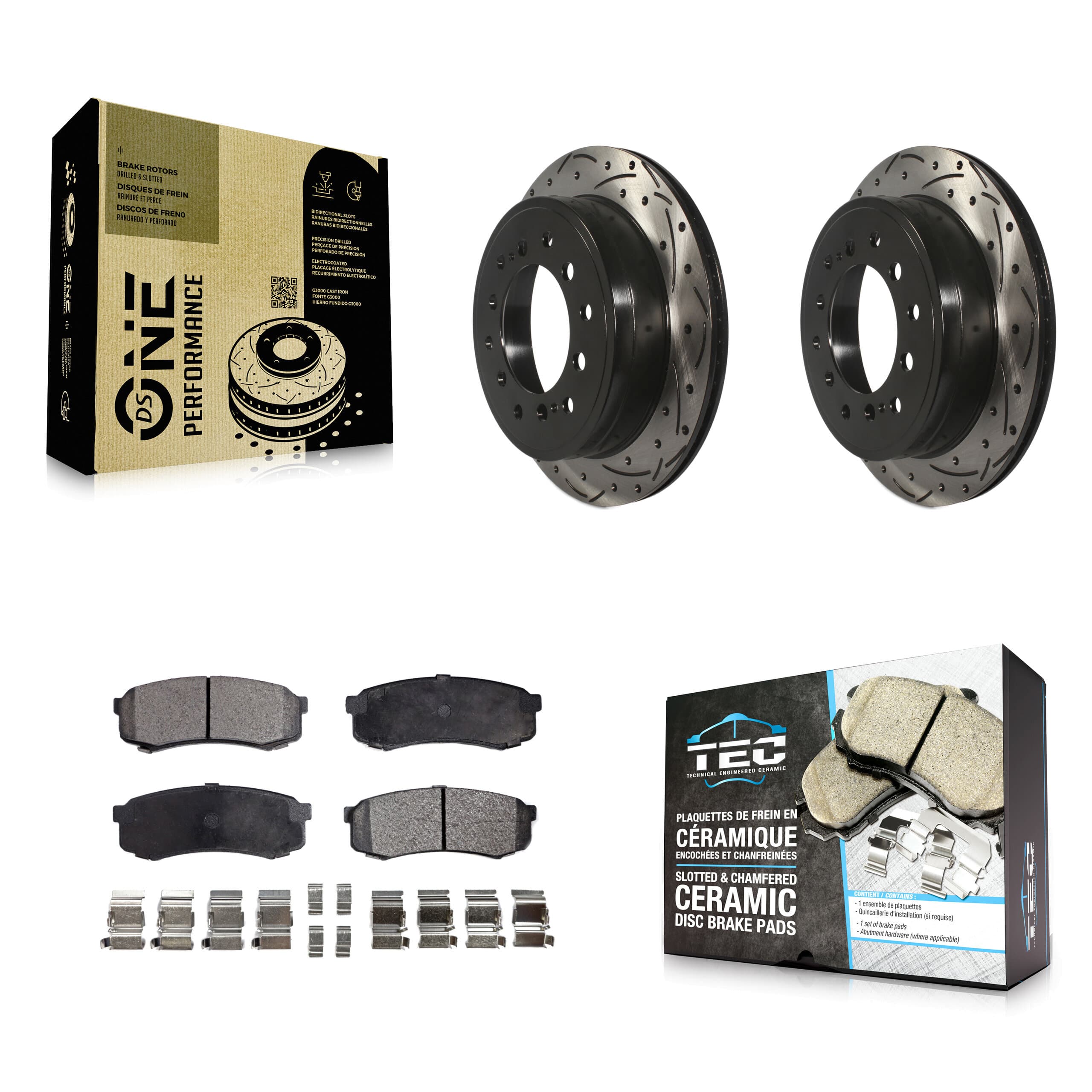 Transit Auto - KDT-100527 - Rear Disc Brake Kits image 1