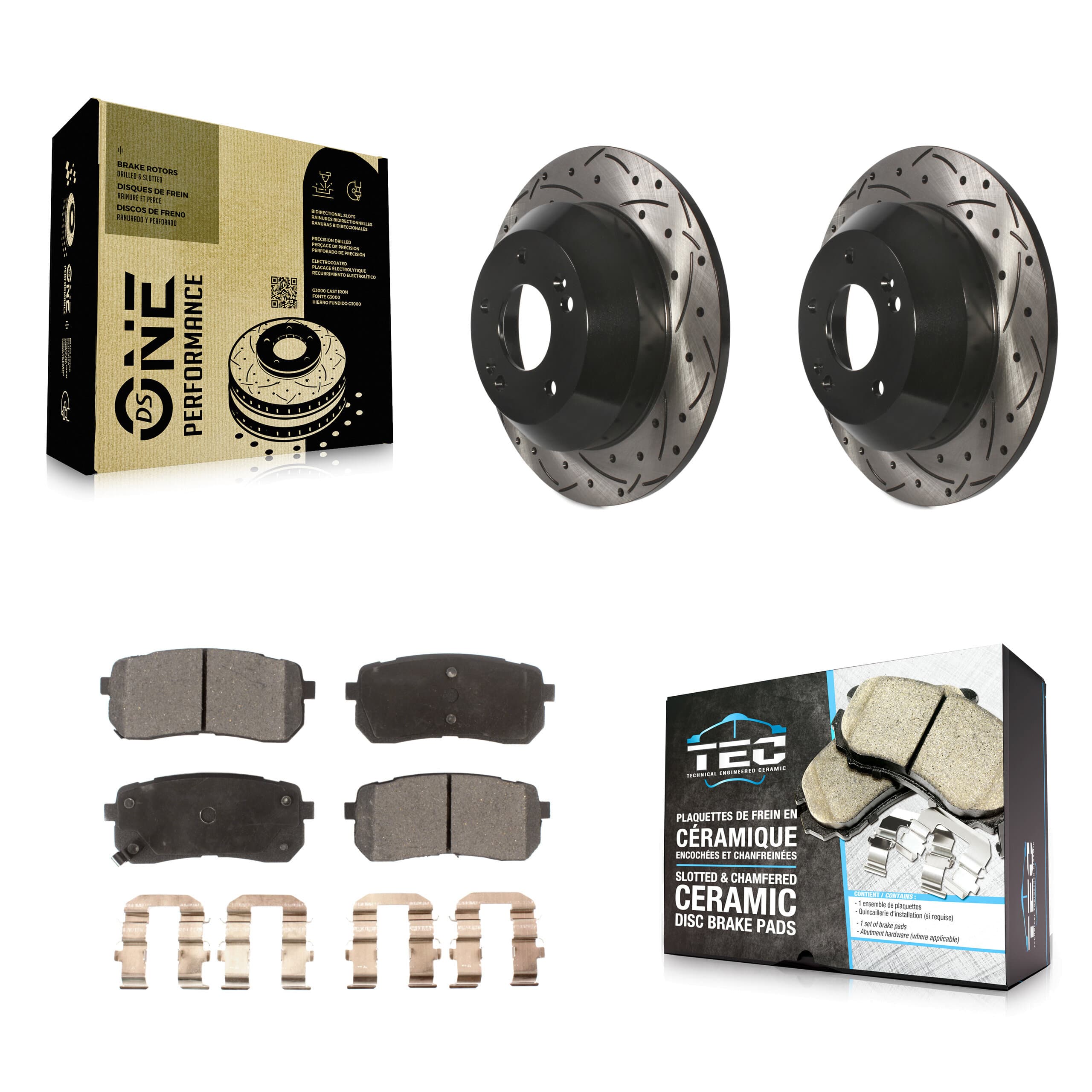 Transit Auto - KDT-100529 - Rear Disc Brake Kits image 1