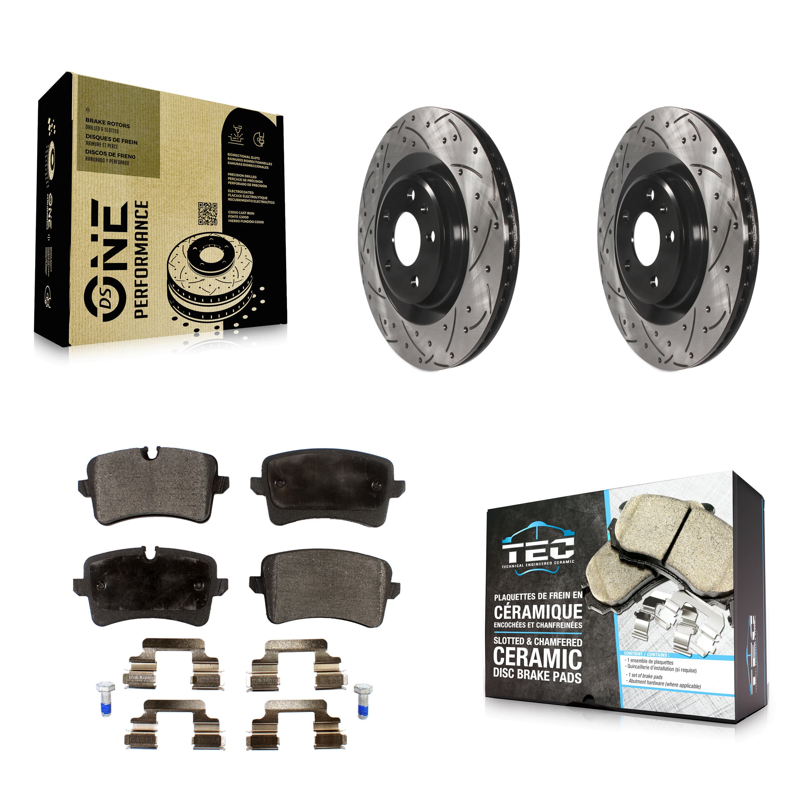 Transit Auto - KDT-100538 - Rear Disc Brake Kits image 1