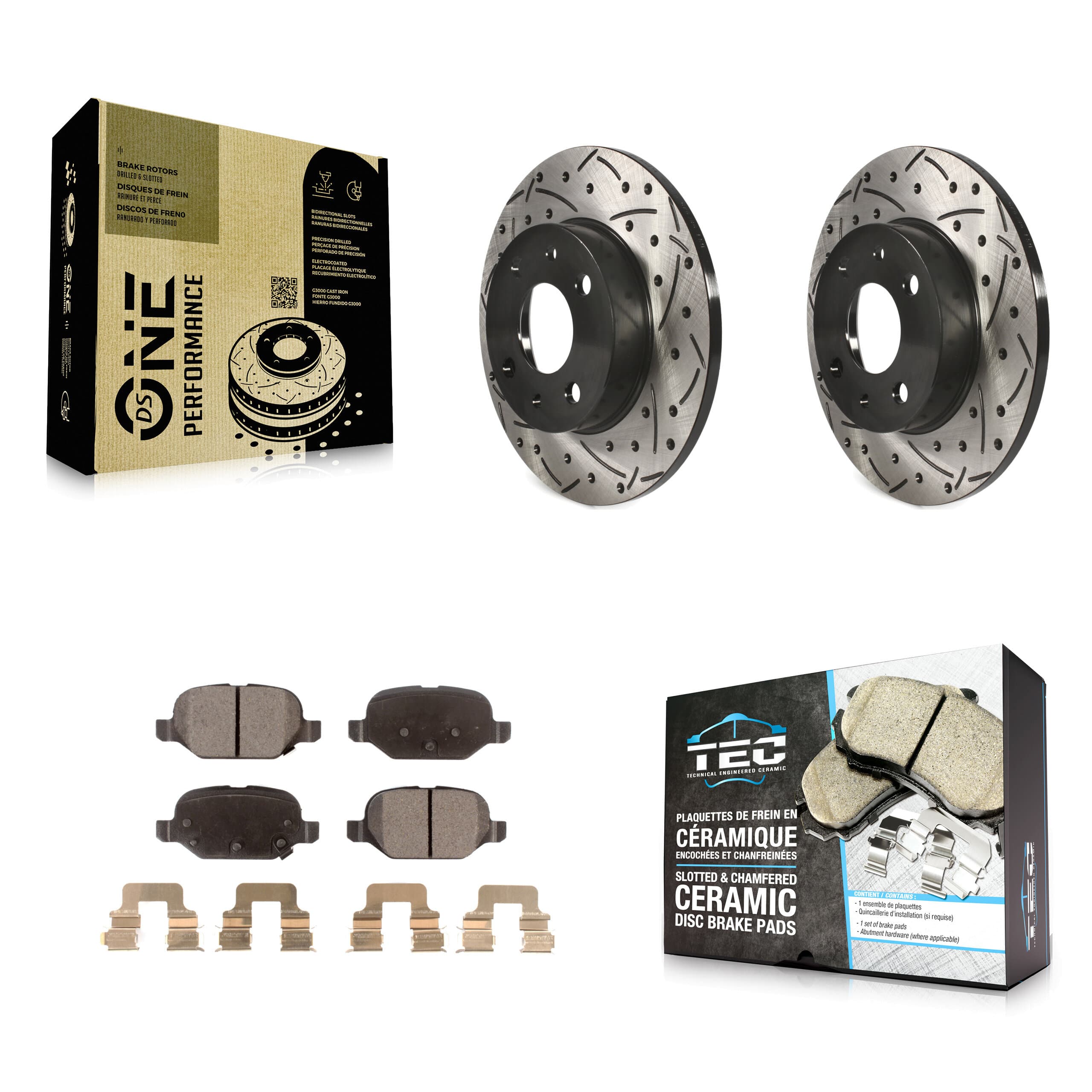 Transit Auto - KDT-100541 - Rear Disc Brake Kits image 1