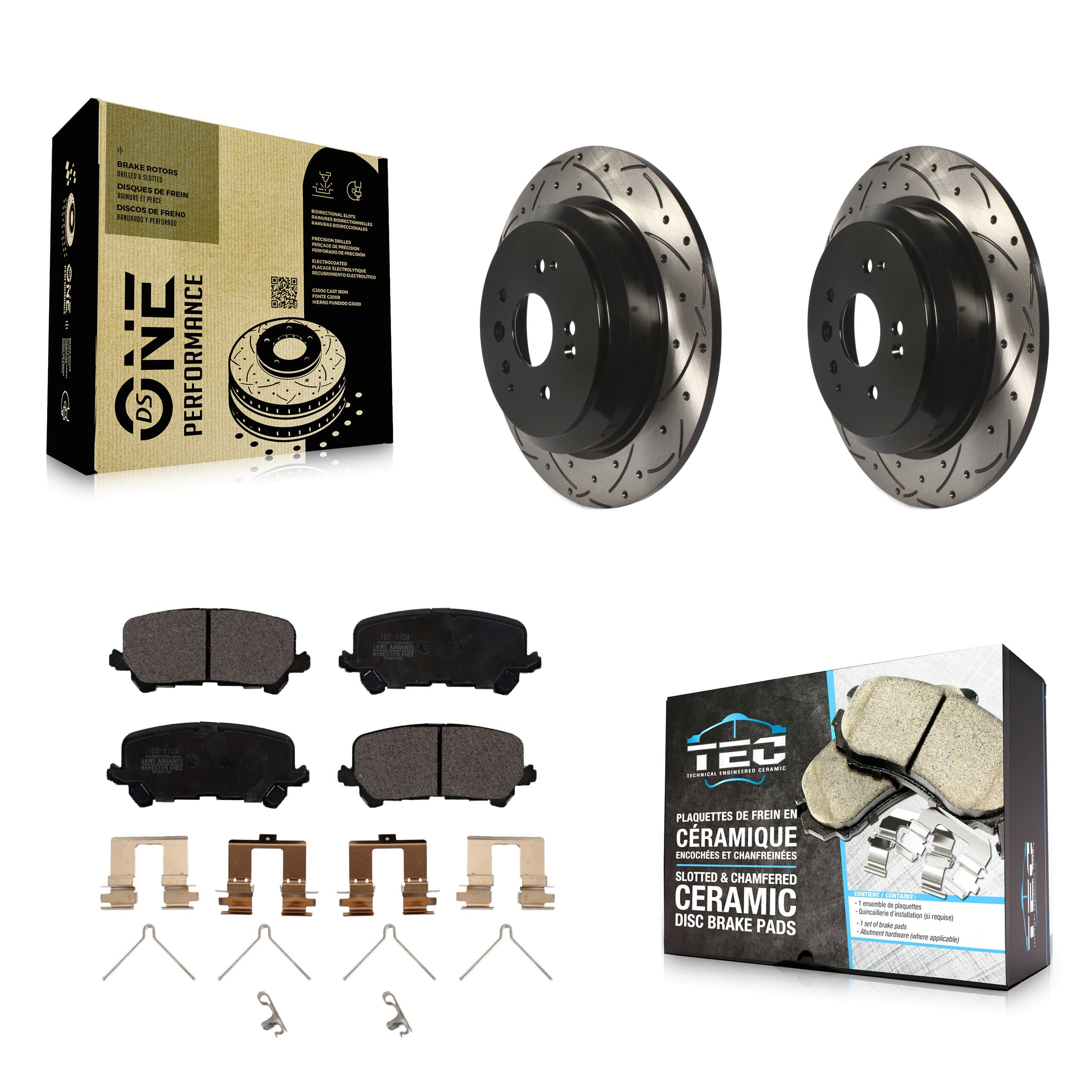 Transit Auto - KDT-100553 - Rear Disc Brake Kits image 1