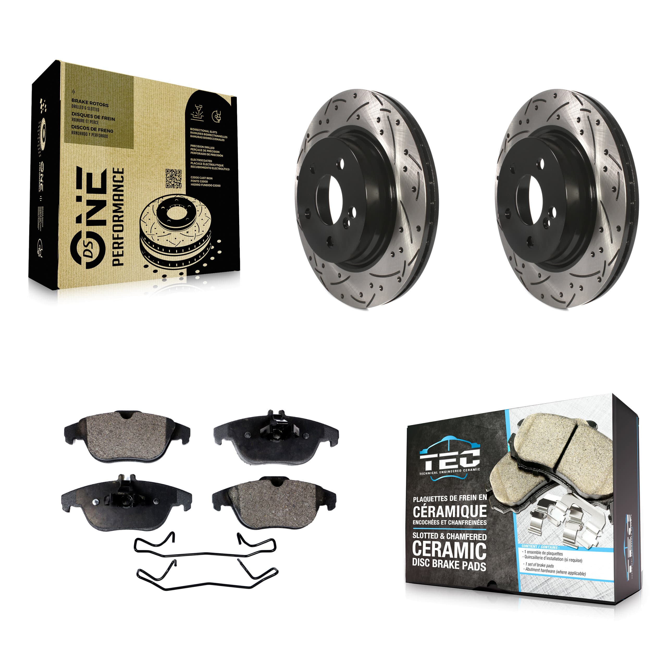 Transit Auto - KDT-100554 - Rear Disc Brake Kits image 1