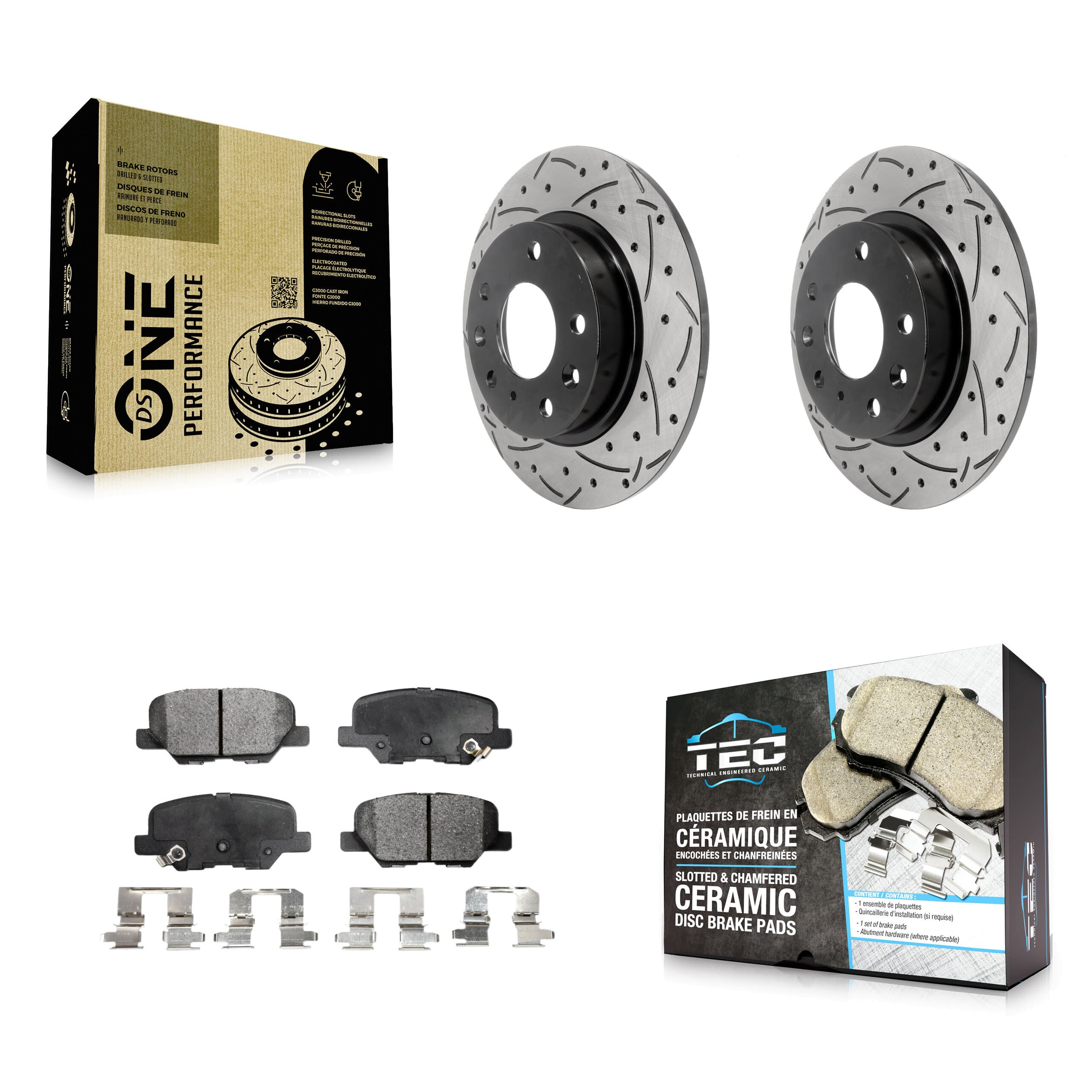 Transit Auto - KDT-100559 - Rear Disc Brake Kits image 1