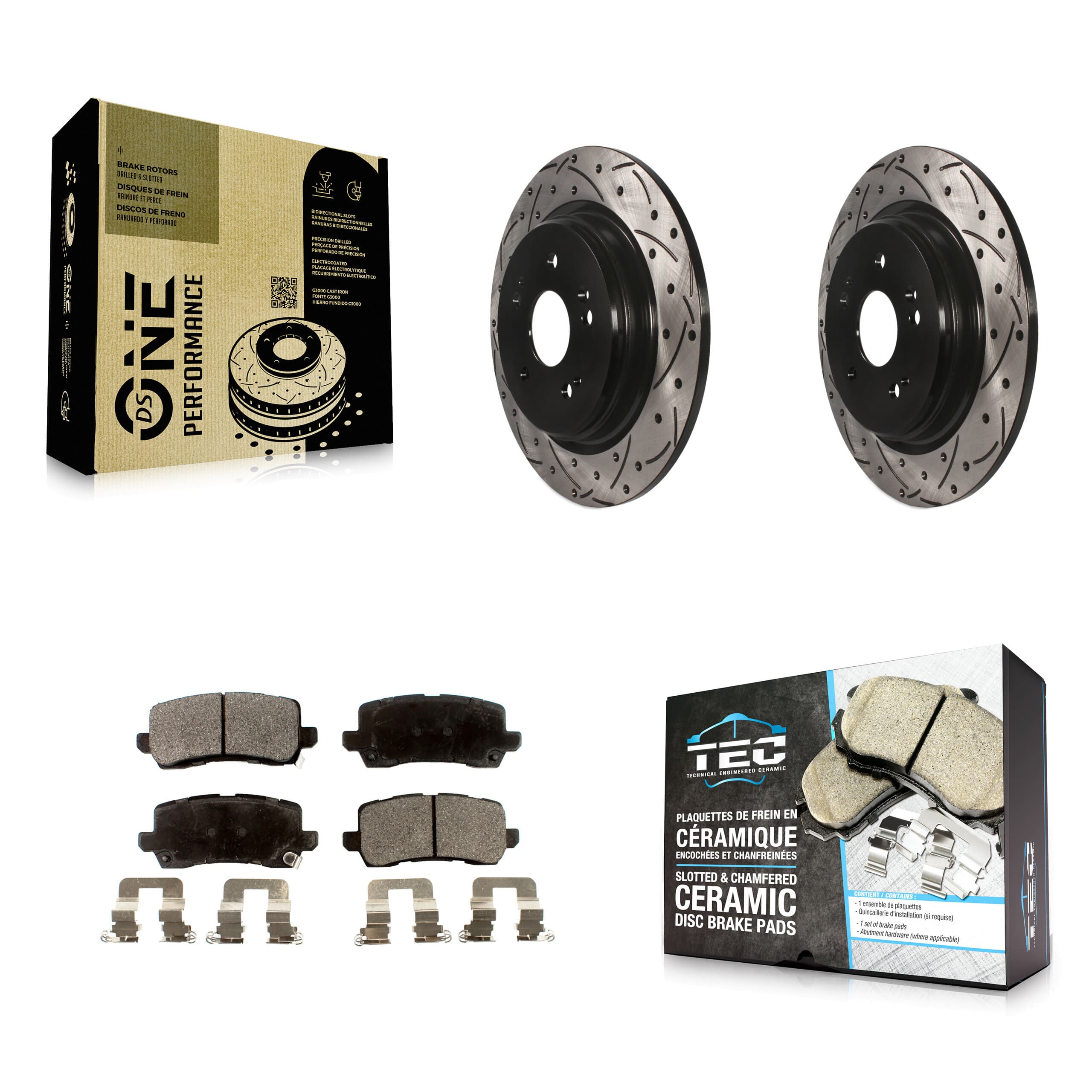 Transit Auto - KDT-100564 - Rear Disc Brake Kits image 1