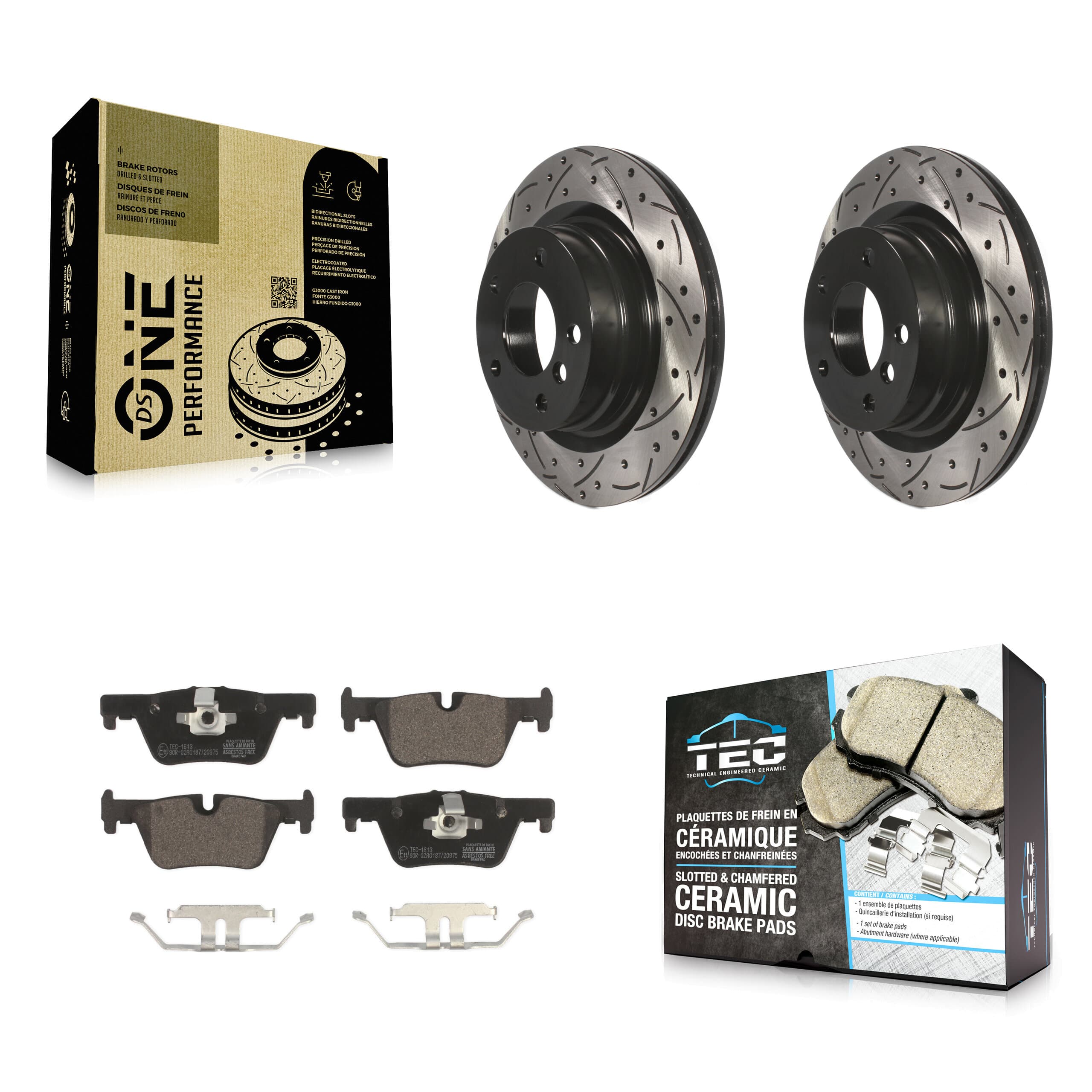 Transit Auto - KDT-100565 - Rear Disc Brake Kits image 1