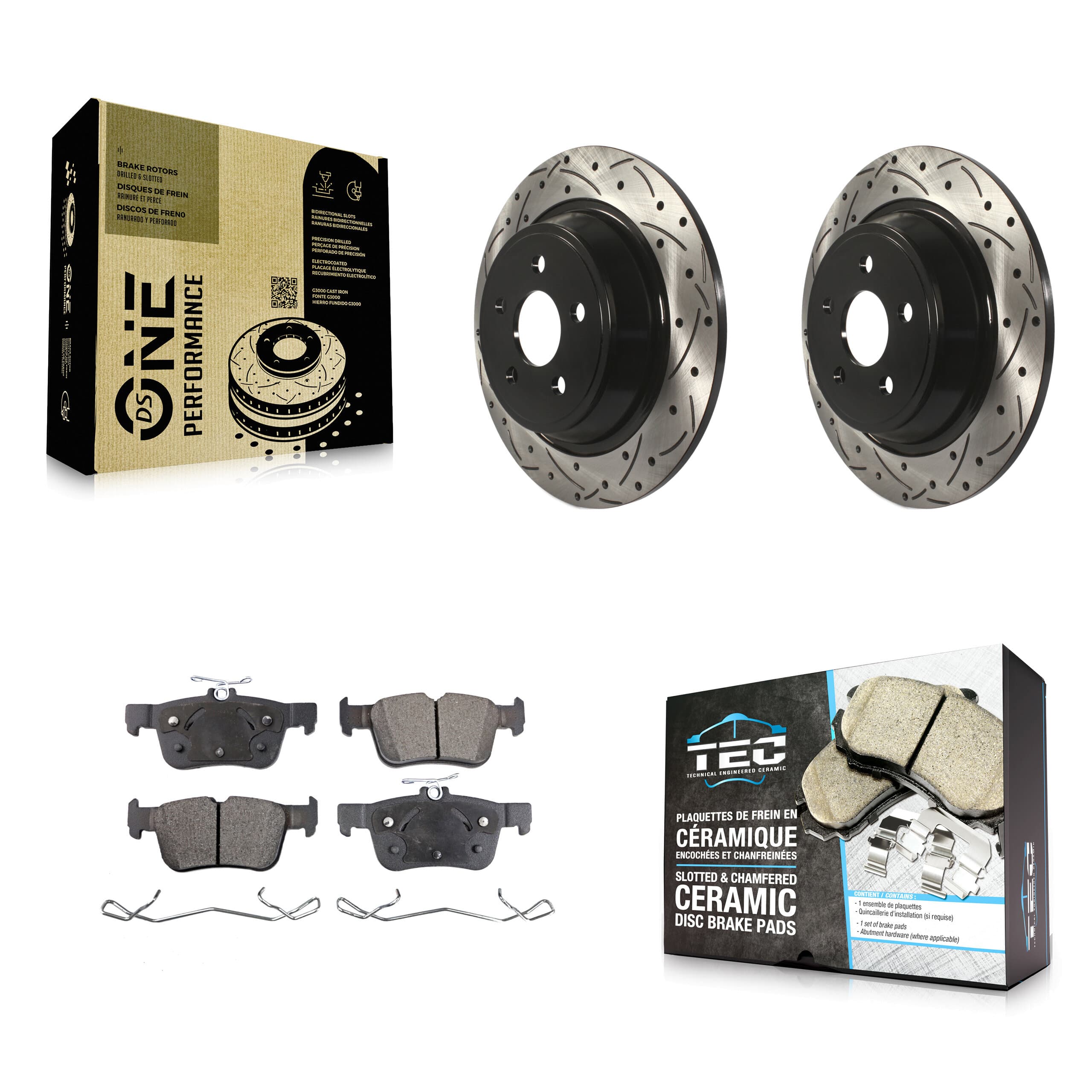 Transit Auto - KDT-100567 - Rear Disc Brake Kits image 1