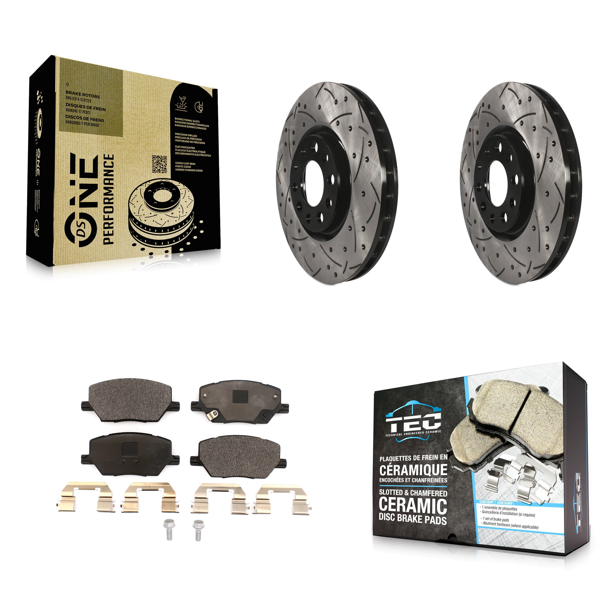 Transit Auto - KDT-100613 - Front Disc Brake Kits image 1
