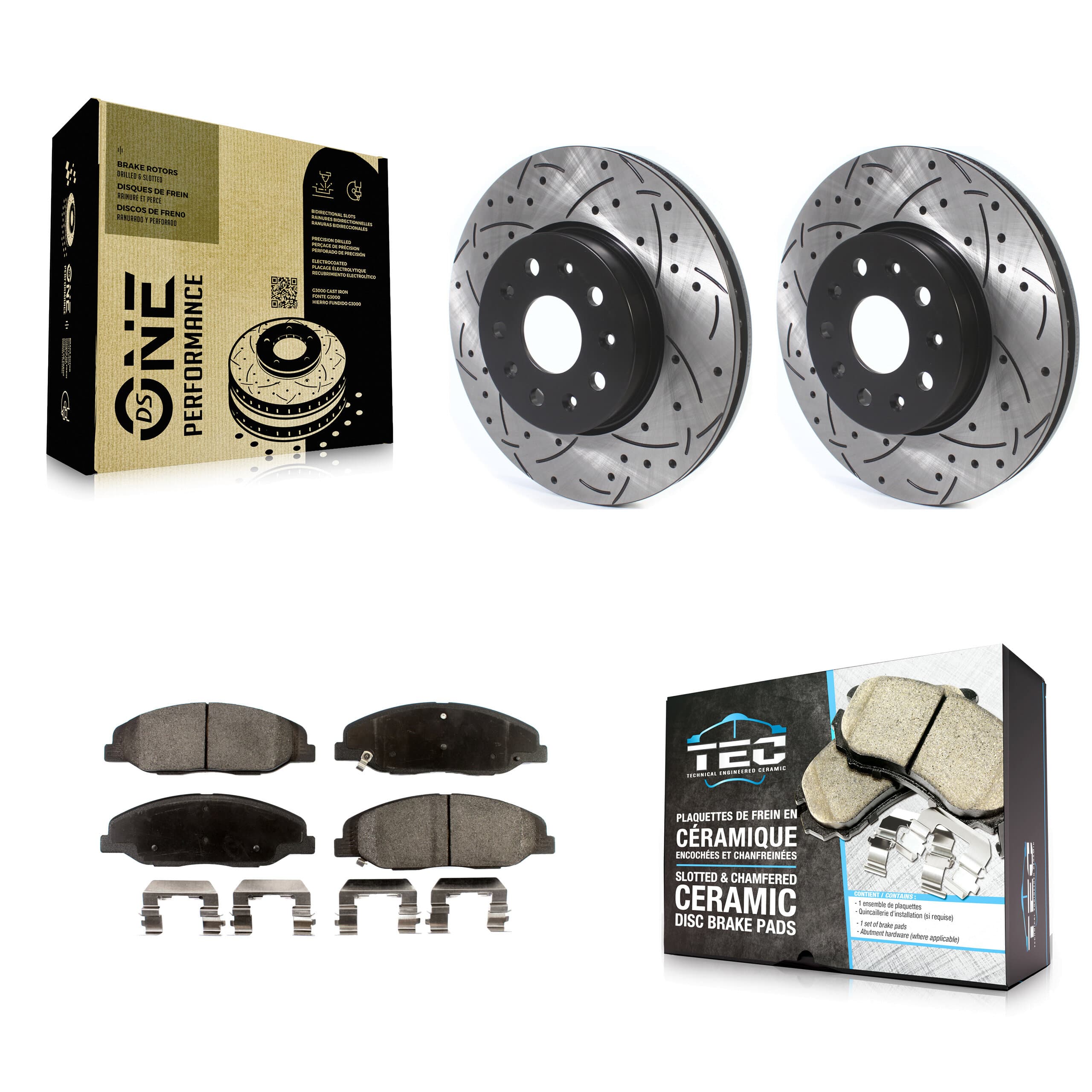 Transit Auto - KDT-100634 - Front Disc Brake Kits image 1