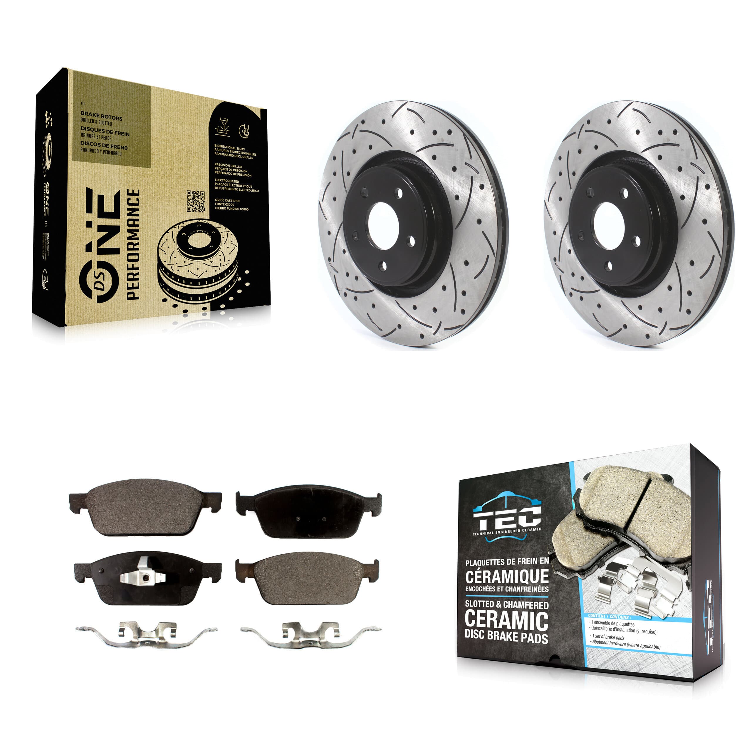 Transit Auto - KDT-100639 - Front Disc Brake Kits image 1