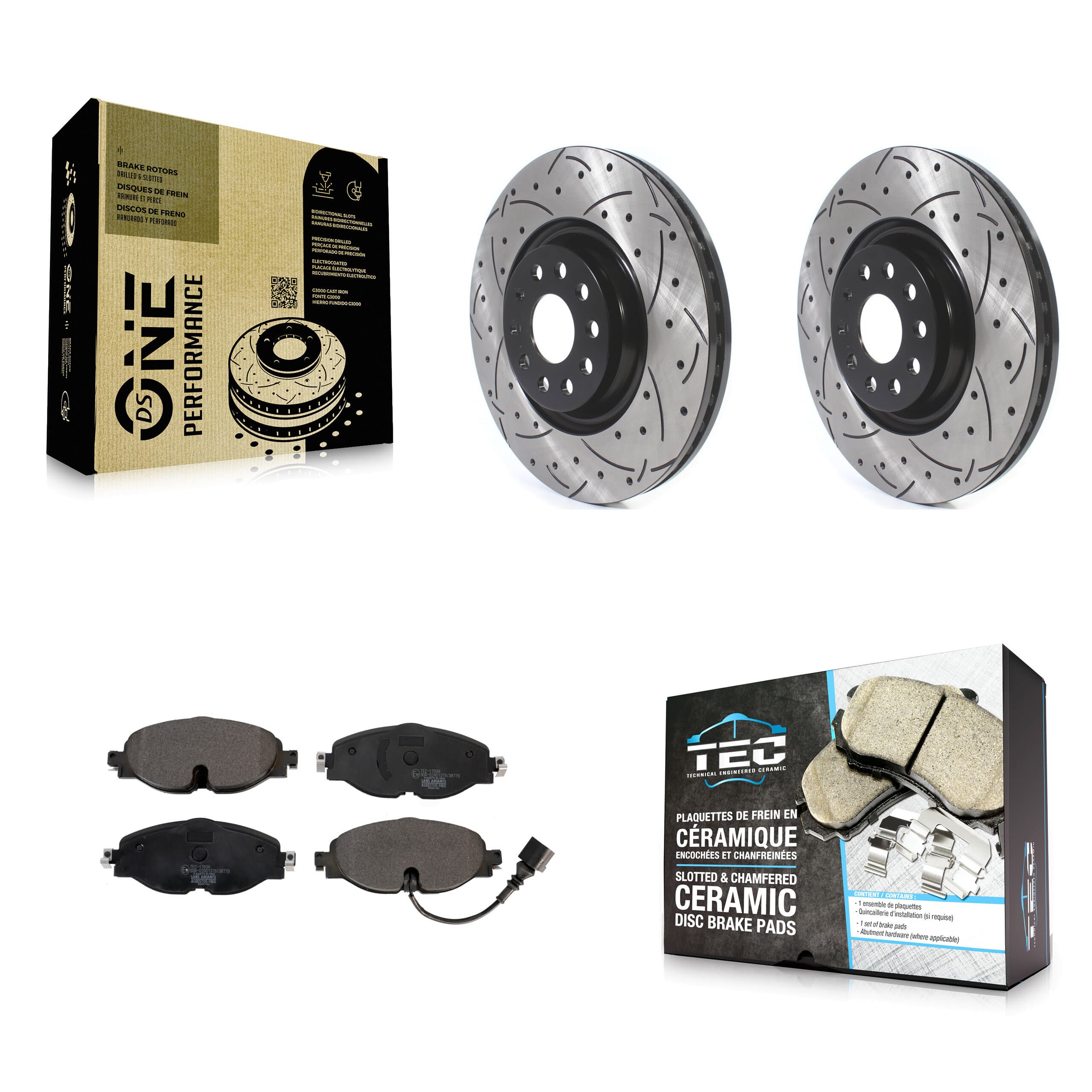 Transit Auto - KDT-100645 - Front Disc Brake Kits image 1
