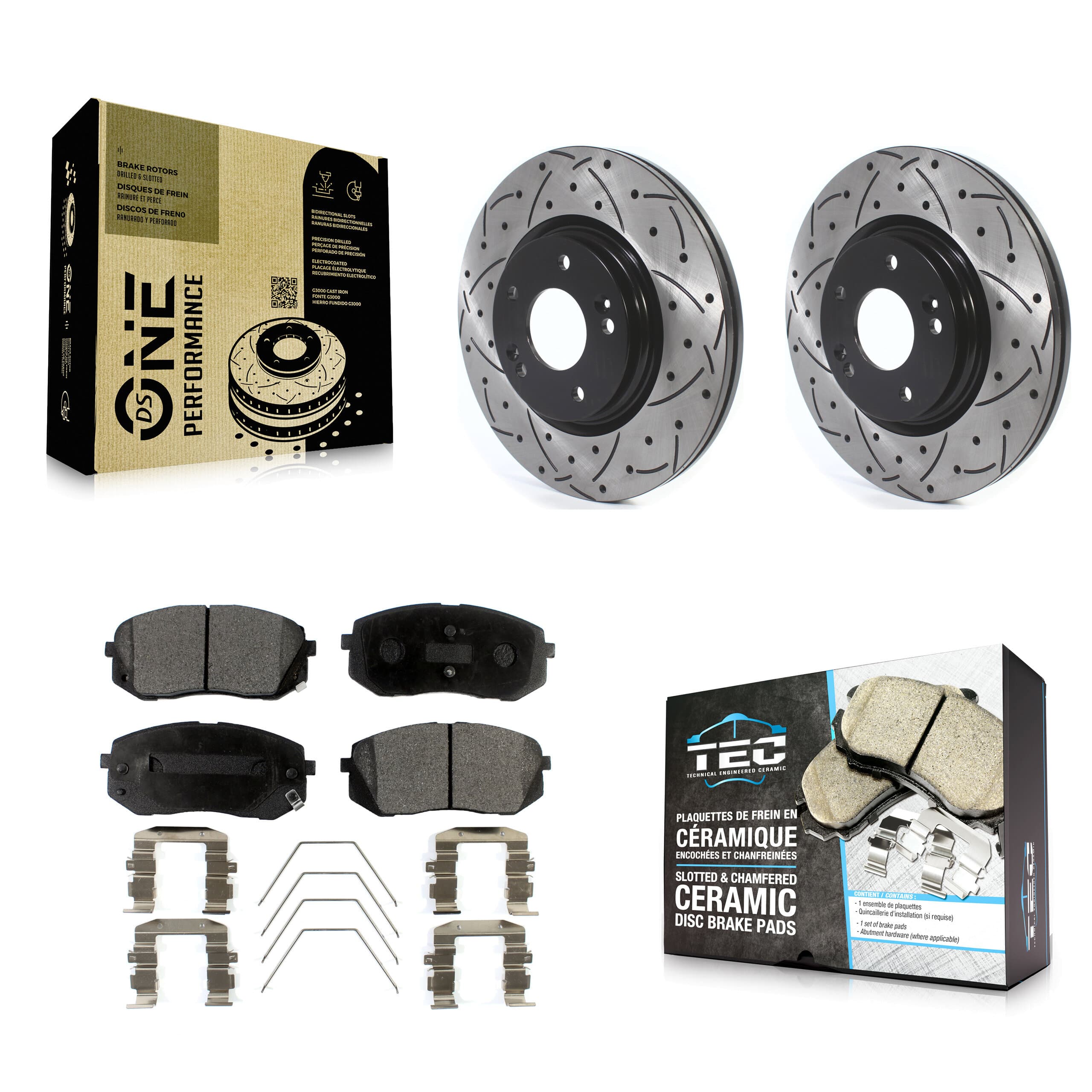 Transit Auto - KDT-100649 - Front Disc Brake Kits image 1