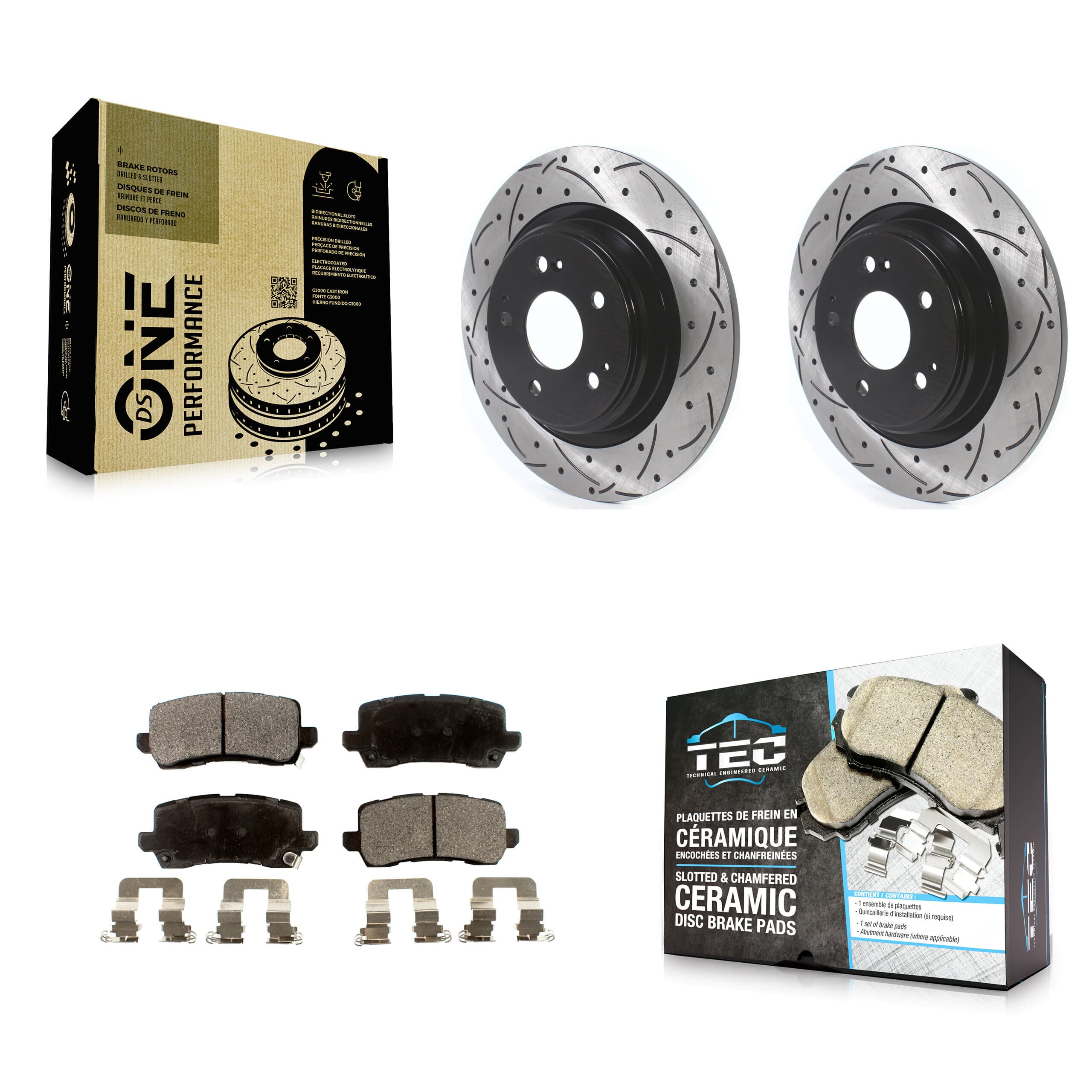 Transit Auto - KDT-100710 - Rear Disc Brake Kits image 1