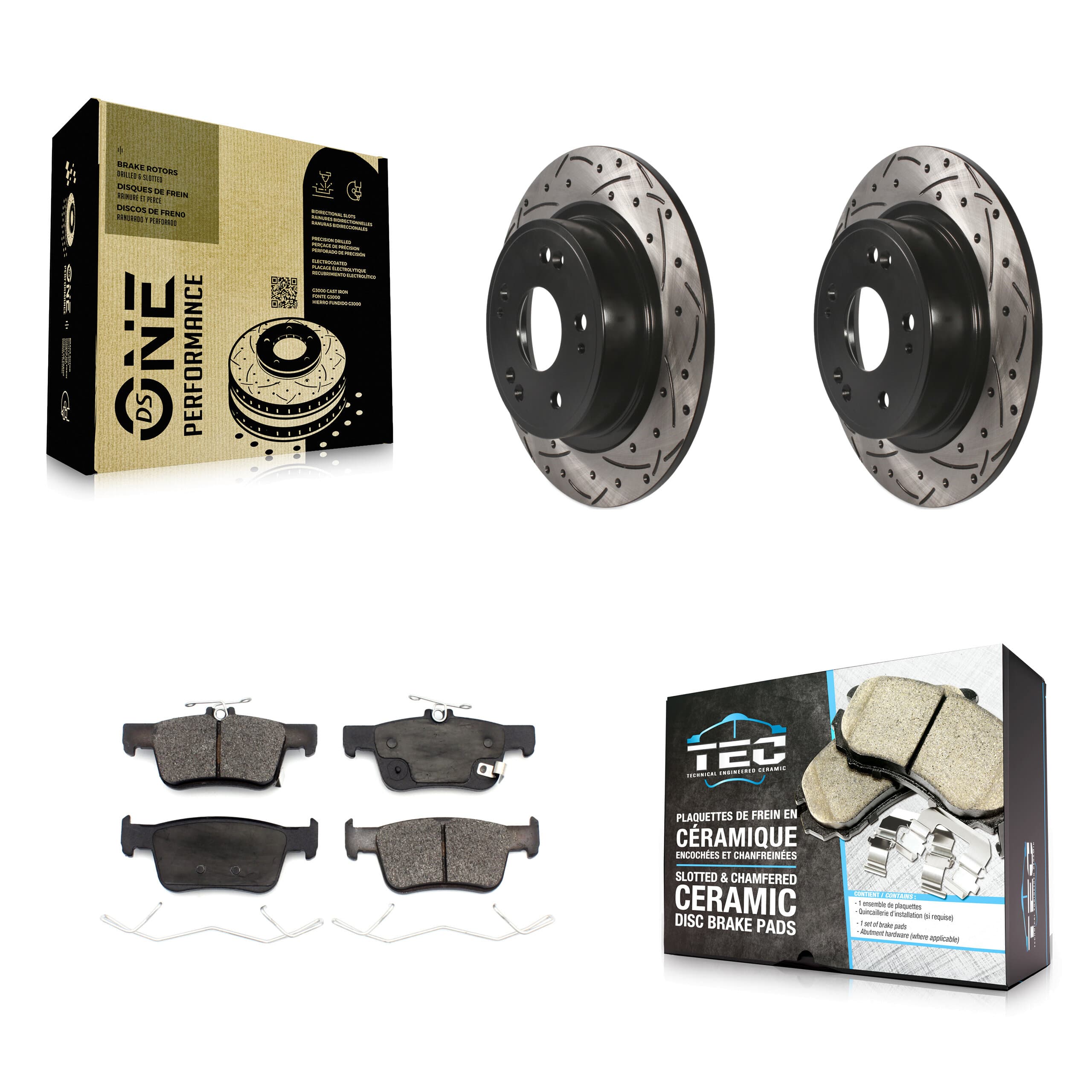 Transit Auto - KDT-100746 - Rear Disc Brake Kits image 1