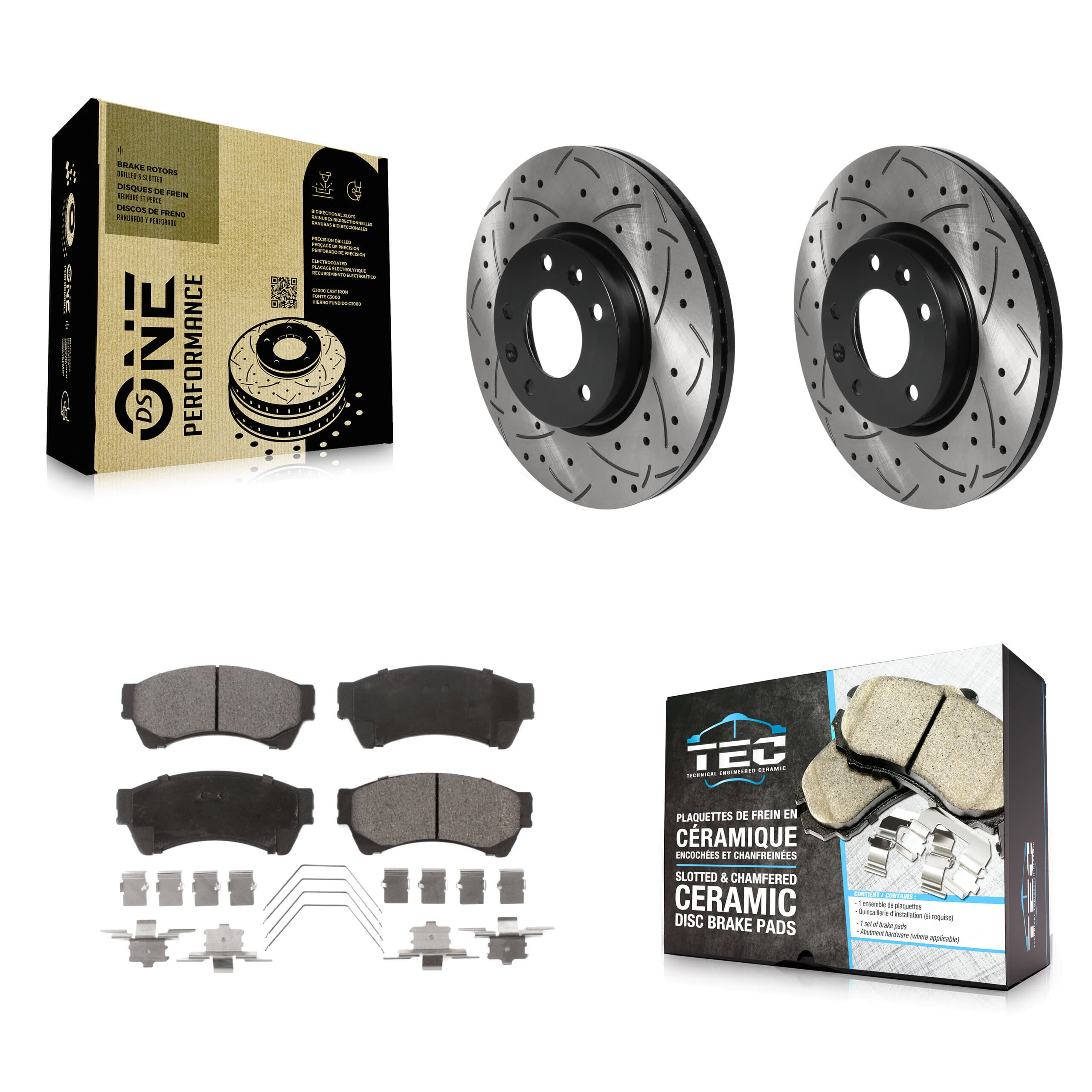 Transit Auto - KDT-100763 - Front Disc Brake Kits image 1