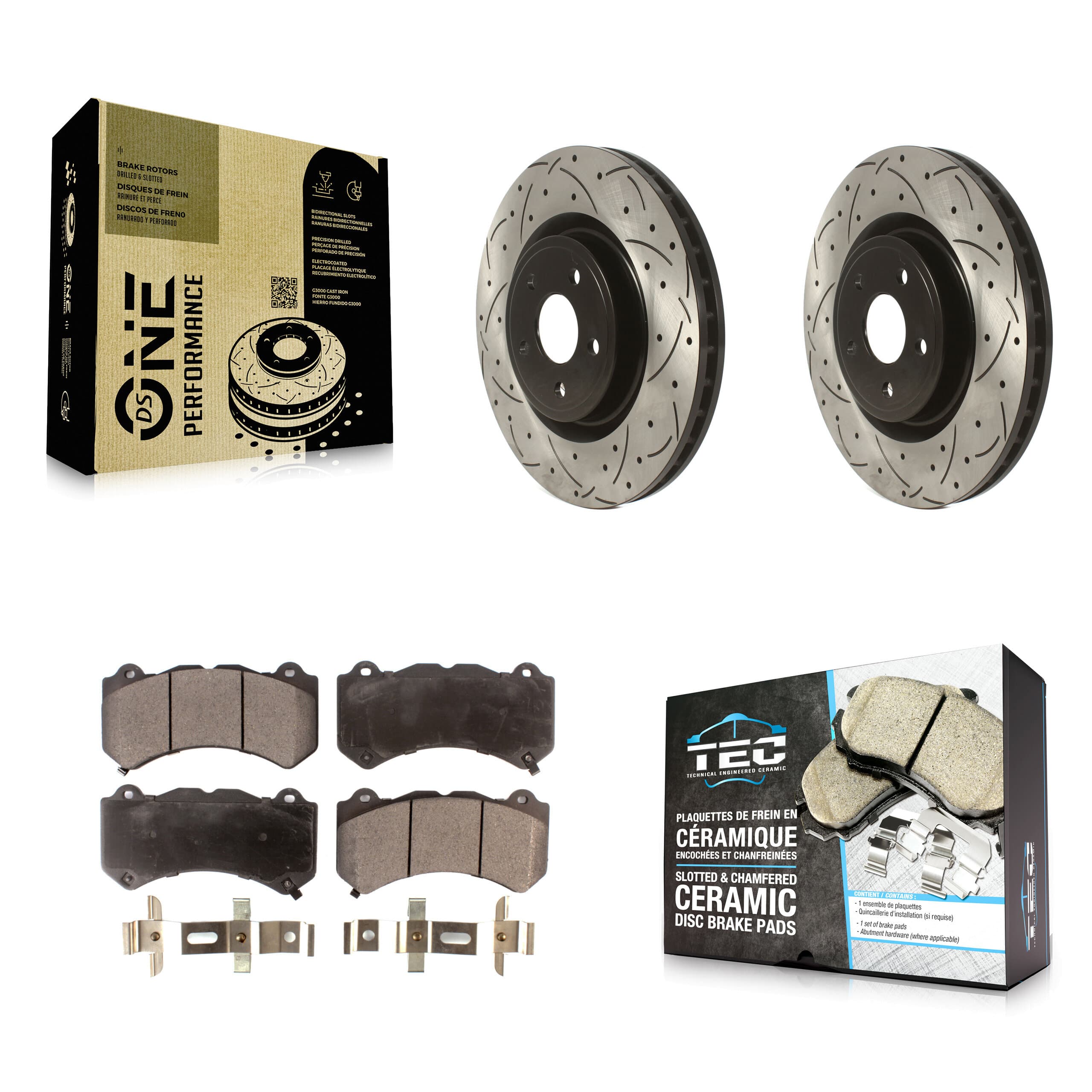 Transit Auto - KDT-100764 - Front Disc Brake Kits image 1