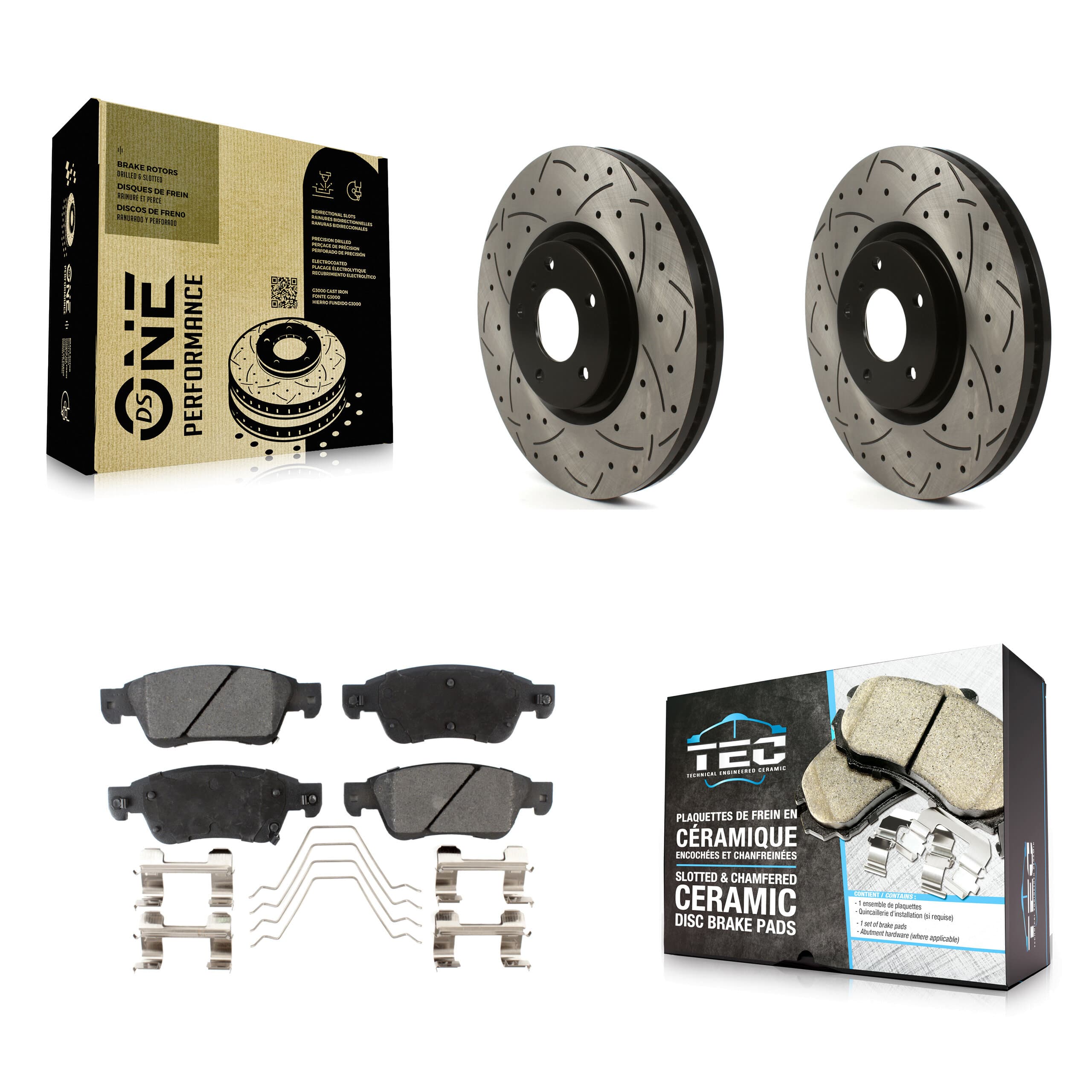 Transit Auto - KDT-100782 - Front Disc Brake Kits image 1