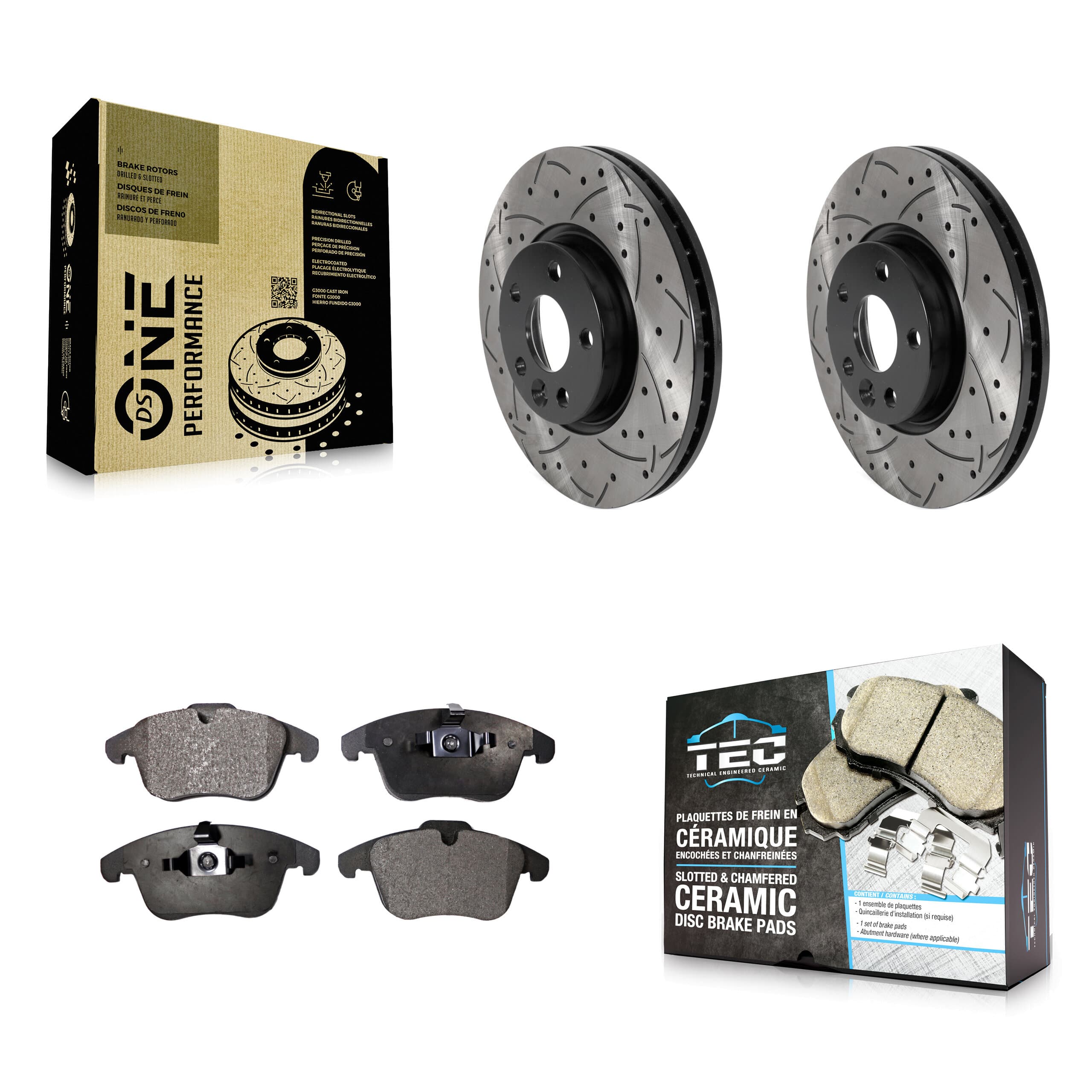 Transit Auto - KDT-100788 - Front Disc Brake Kits image 1