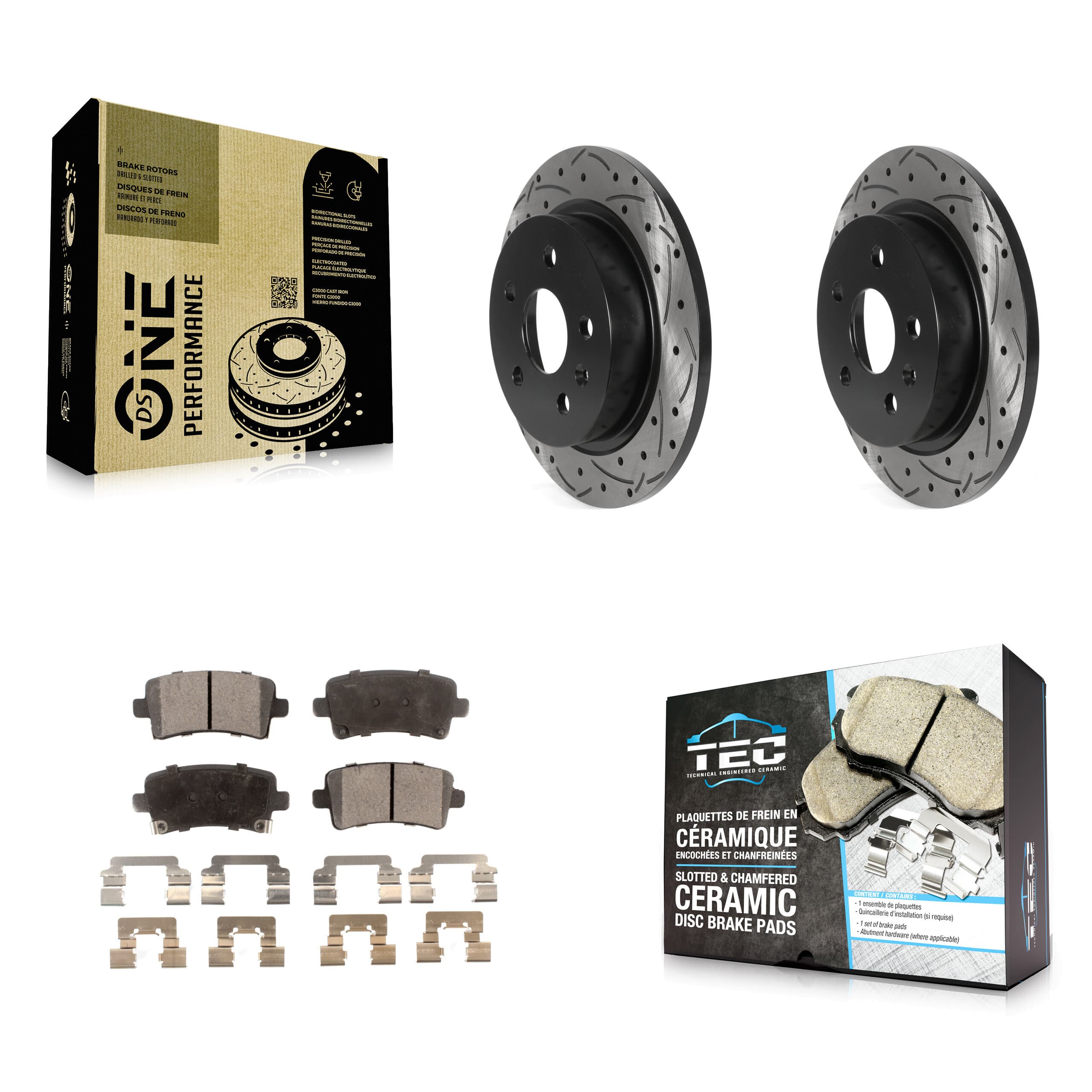 Transit Auto - KDT-100905 - Rear Disc Brake Kits image 1