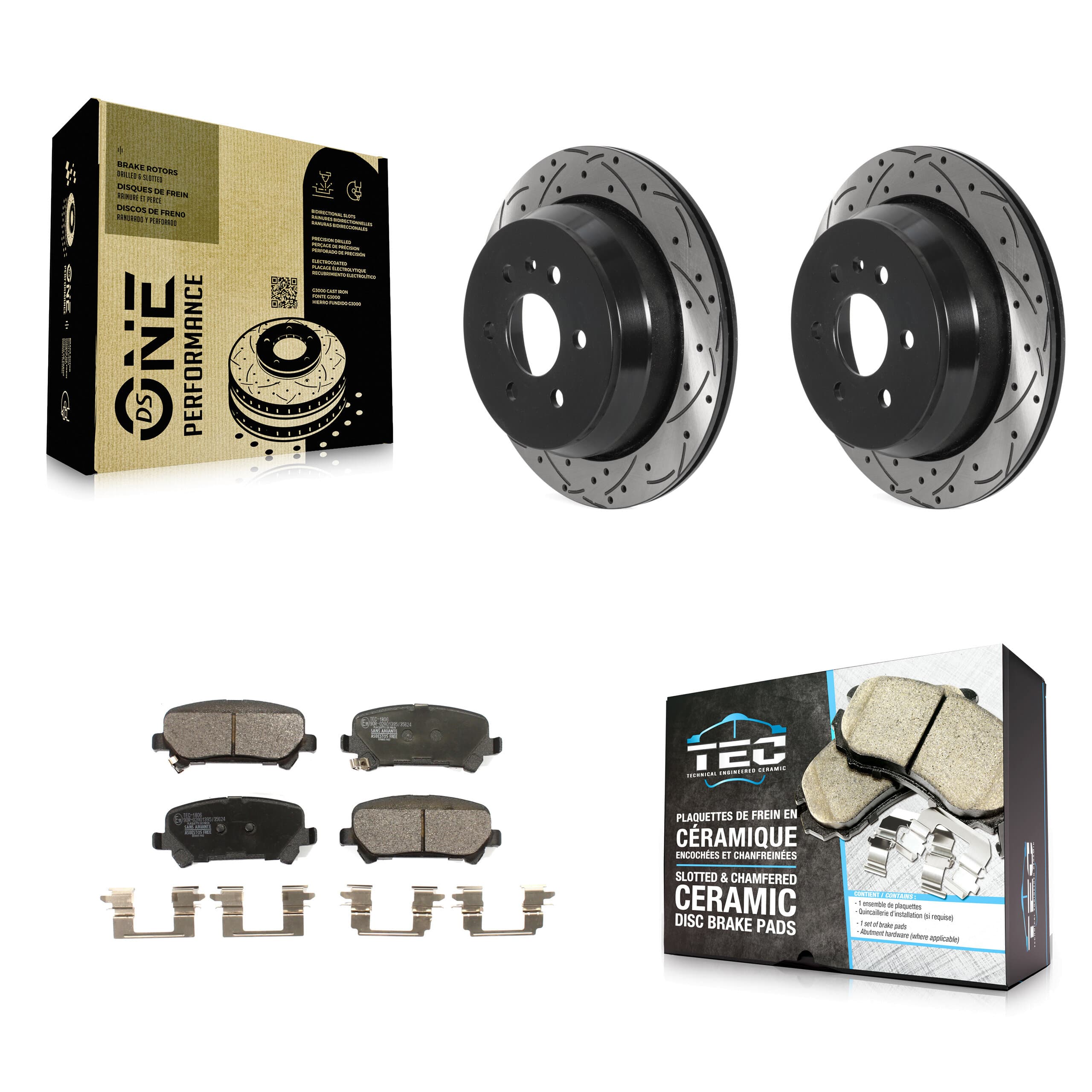 Transit Auto - KDT-100912 - Rear Disc Brake Kits image 1