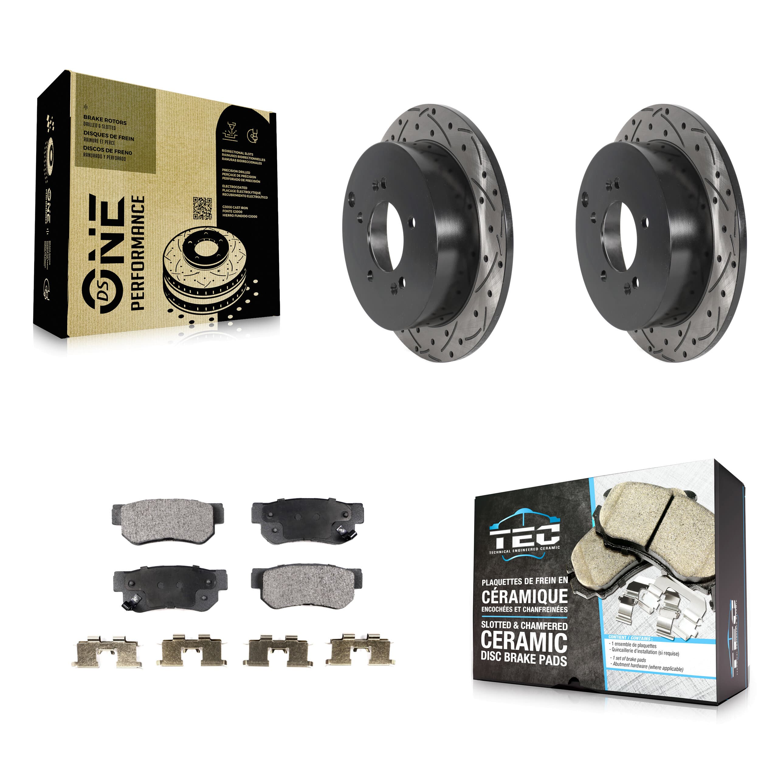 Transit Auto - KDT-100919 - Rear Disc Brake Kits image 1