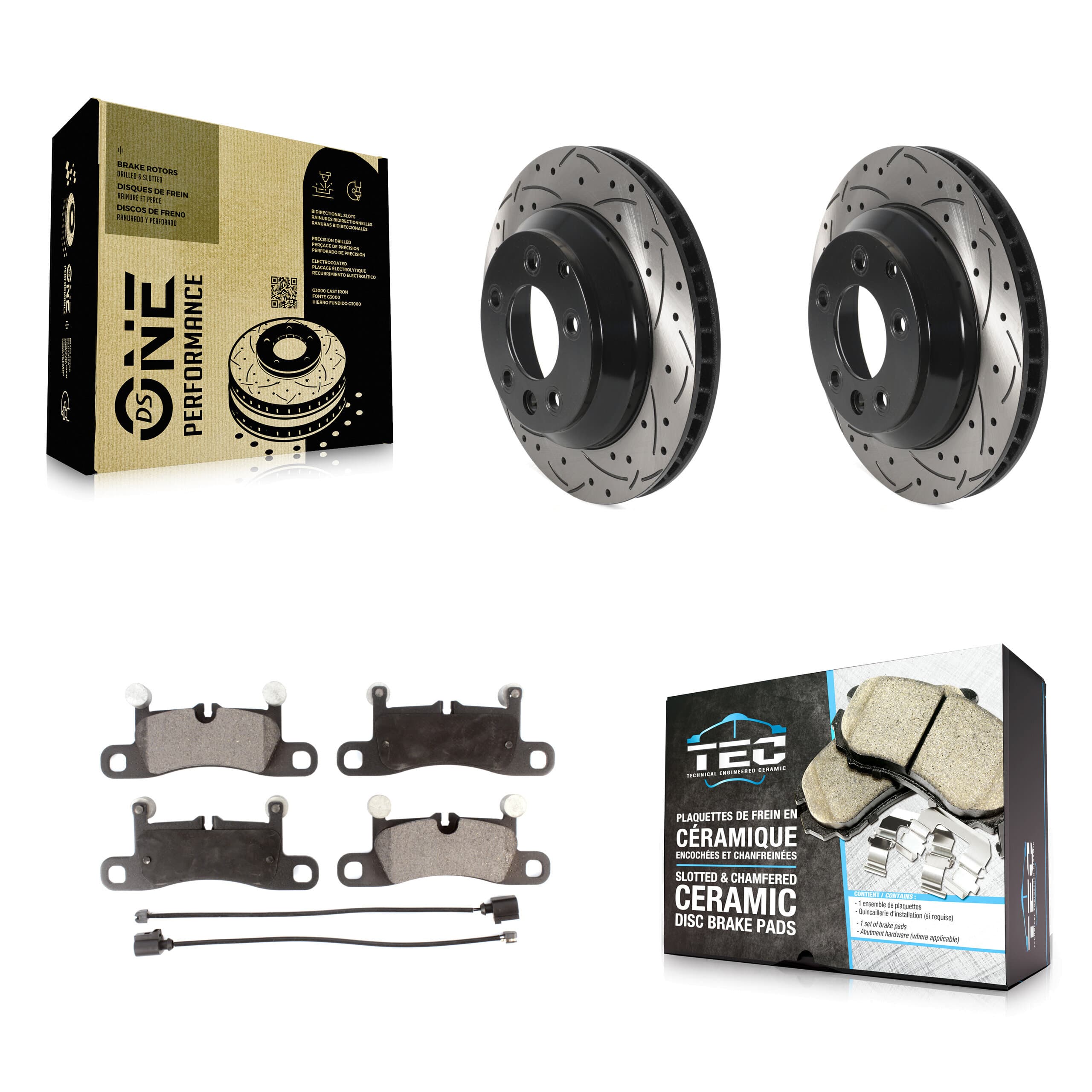 Transit Auto - KDT-100923 - Rear Disc Brake Kits image 1