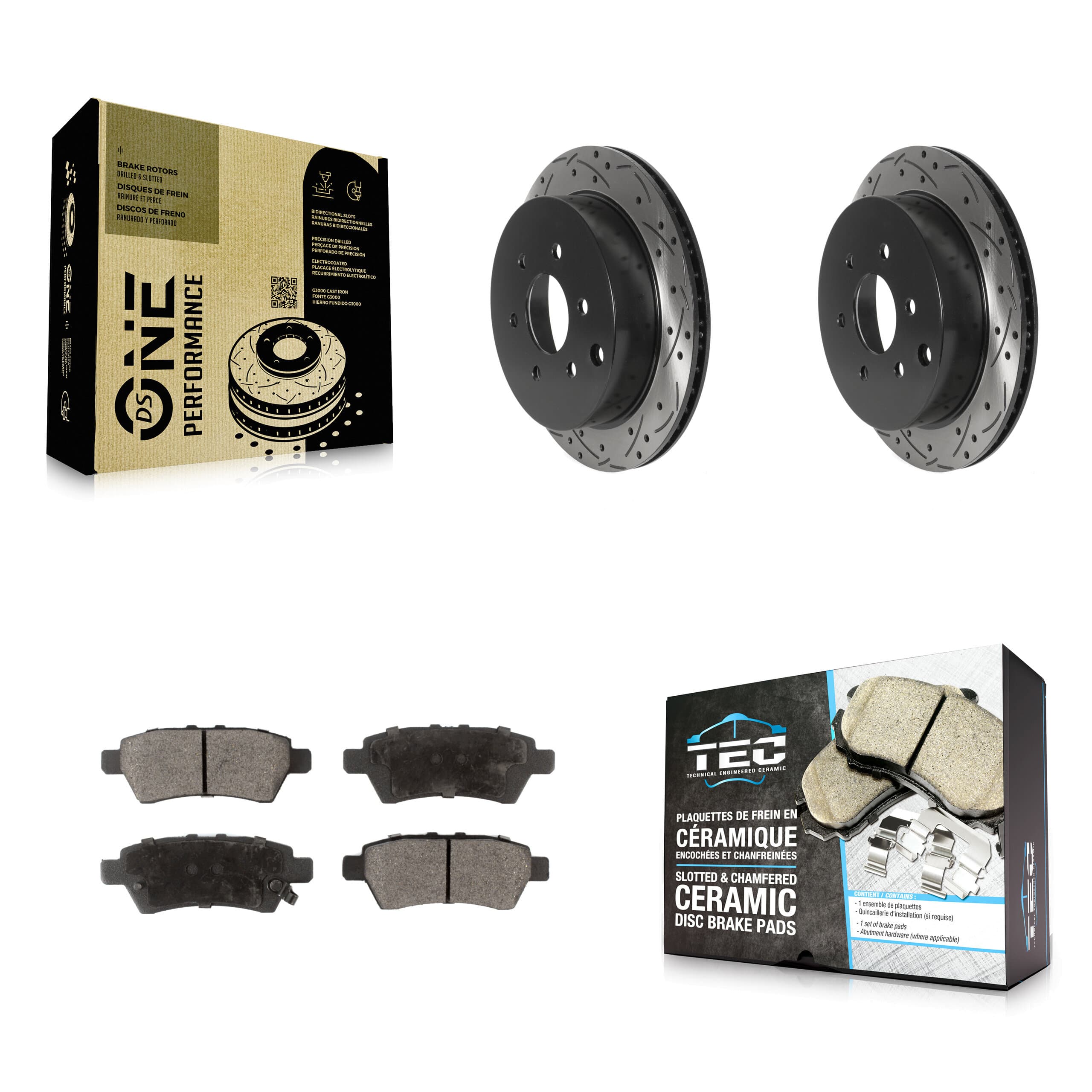Transit Auto - KDT-100926 - Rear Disc Brake Kits image 1