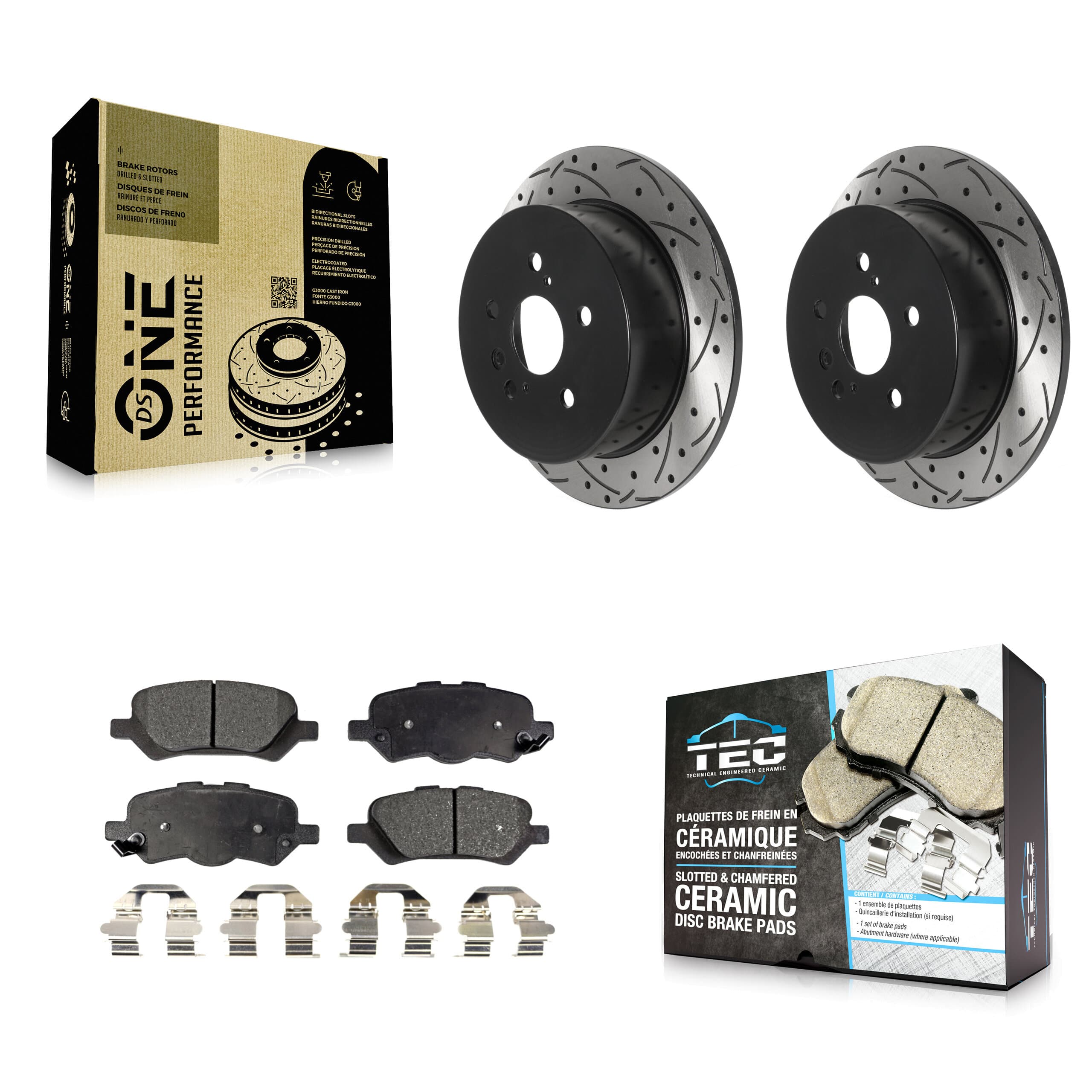 Transit Auto - KDT-100937 - Rear Disc Brake Kits image 1