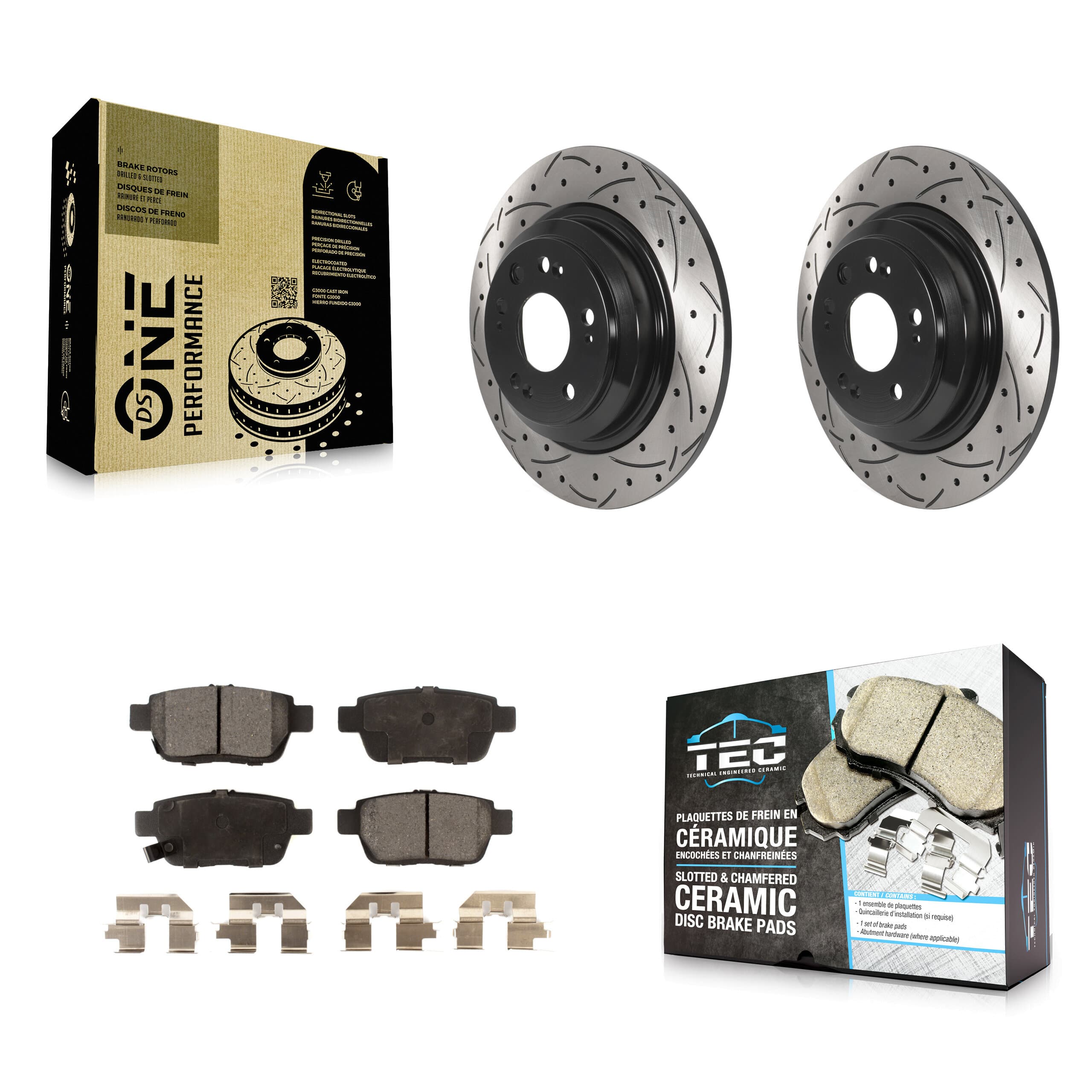 Transit Auto - KDT-100938 - Rear Disc Brake Kits image 1