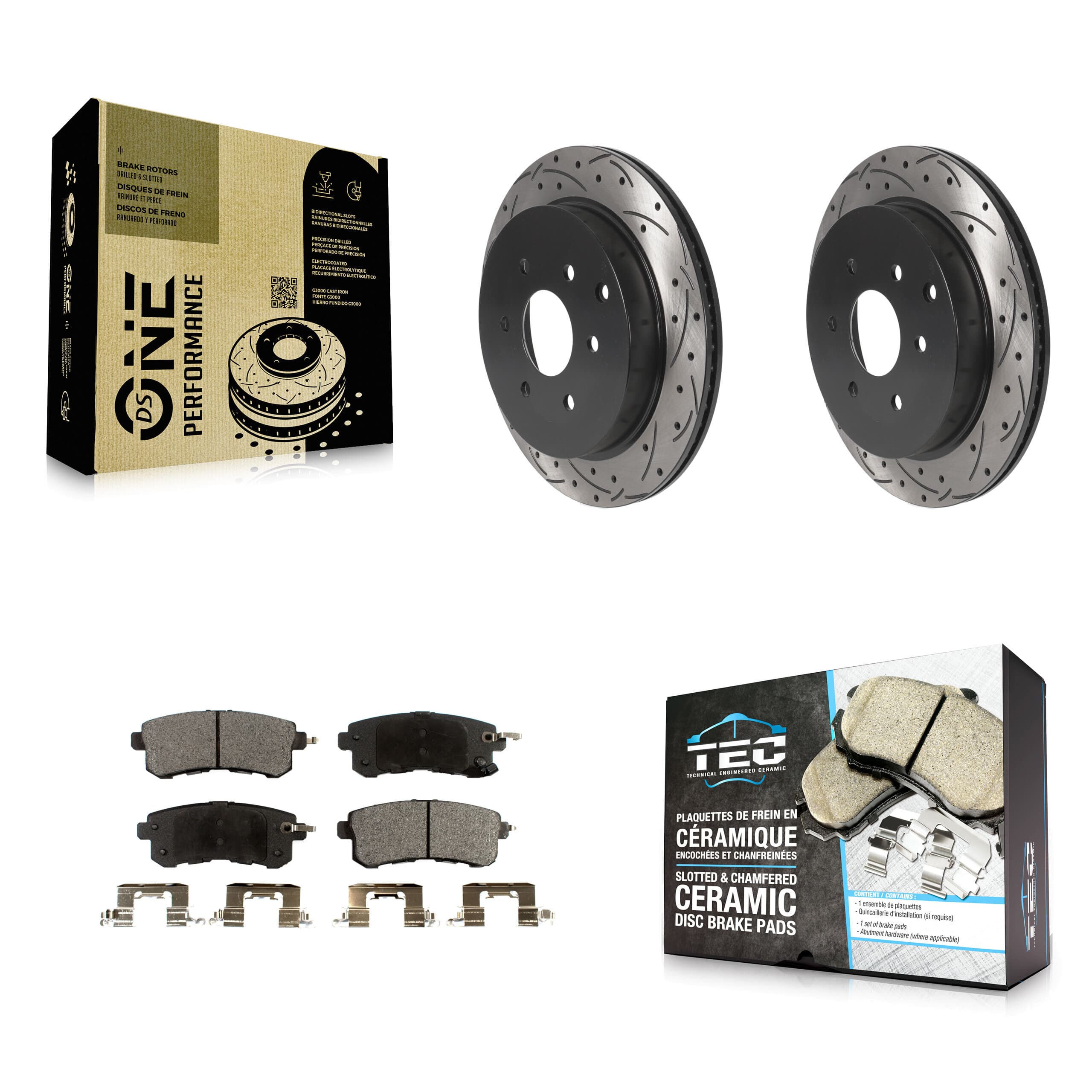 Transit Auto - KDT-100941 - Rear Disc Brake Kits image 1