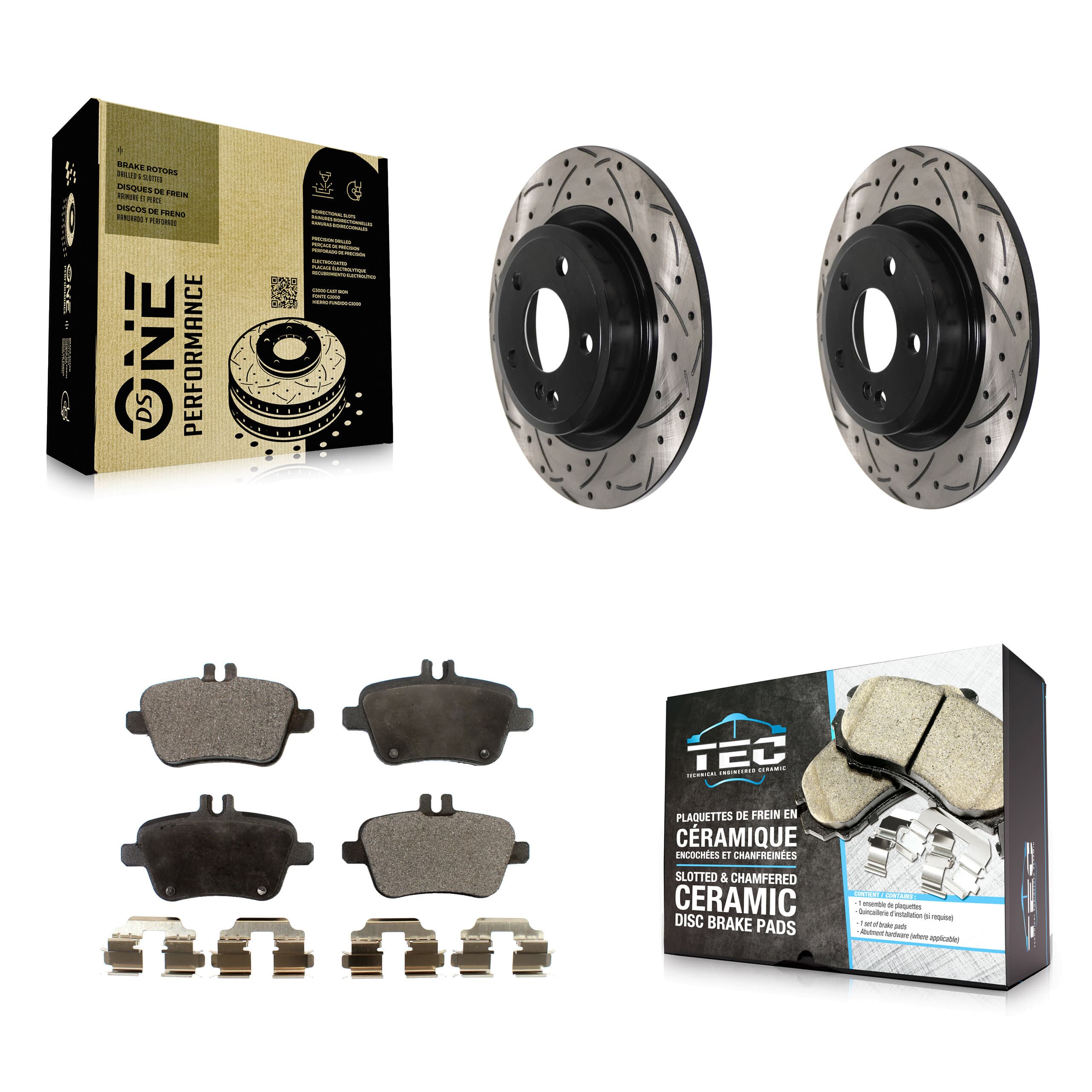 Transit Auto - KDT-100956 - Rear Disc Brake Kits image 1