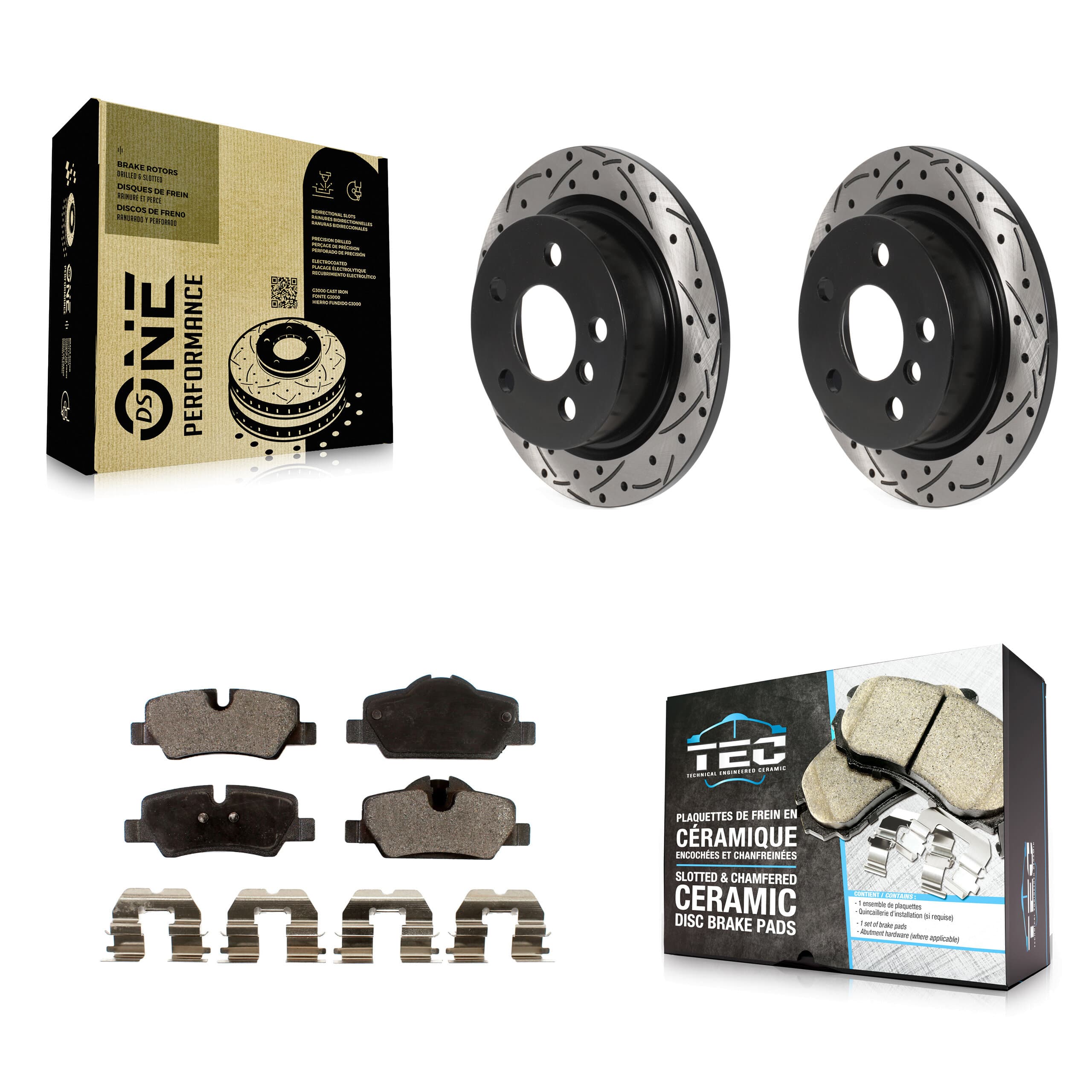 Transit Auto - KDT-100960 - Rear Disc Brake Kits image 1