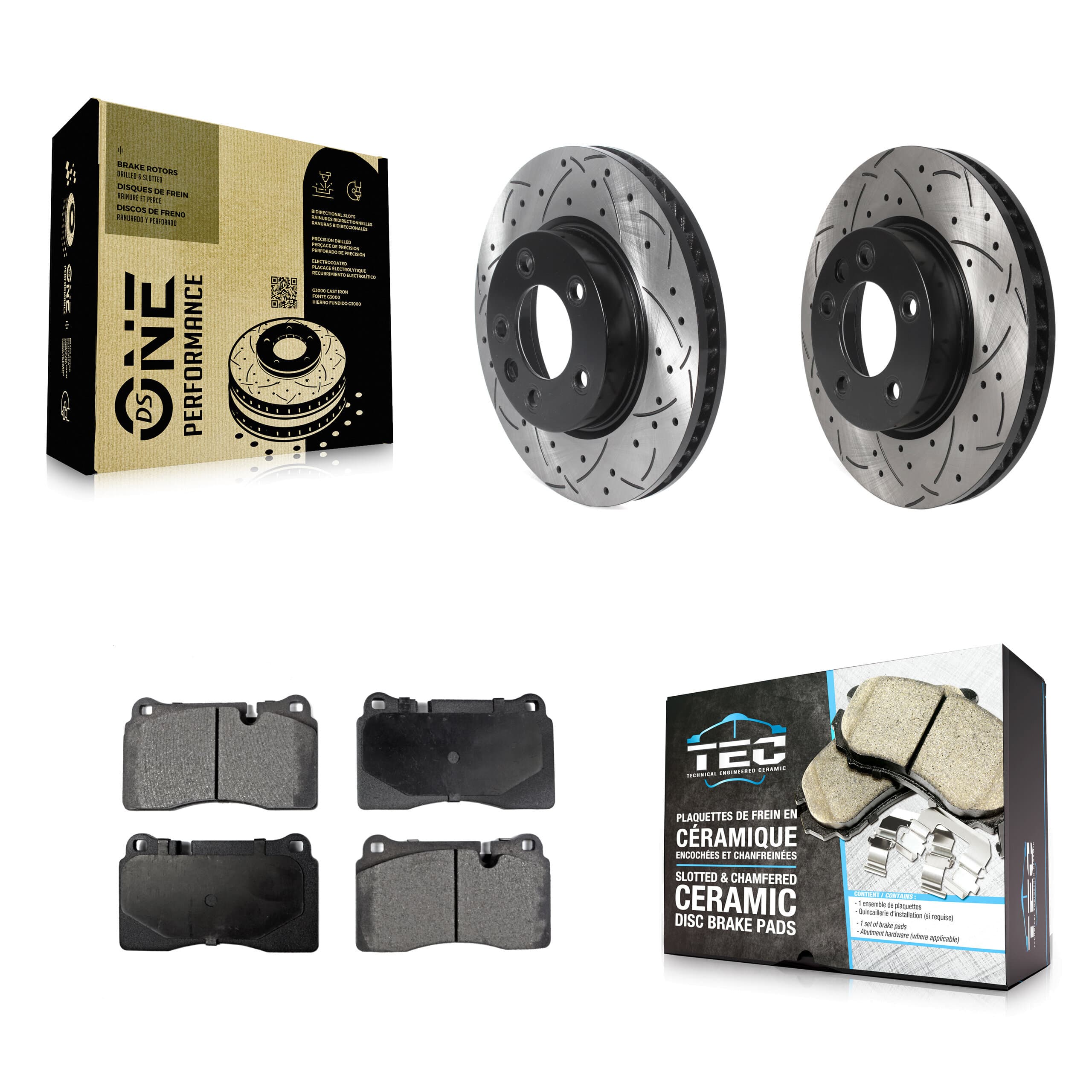 Transit Auto - KDT-101016 - Front Disc Brake Kits image 1