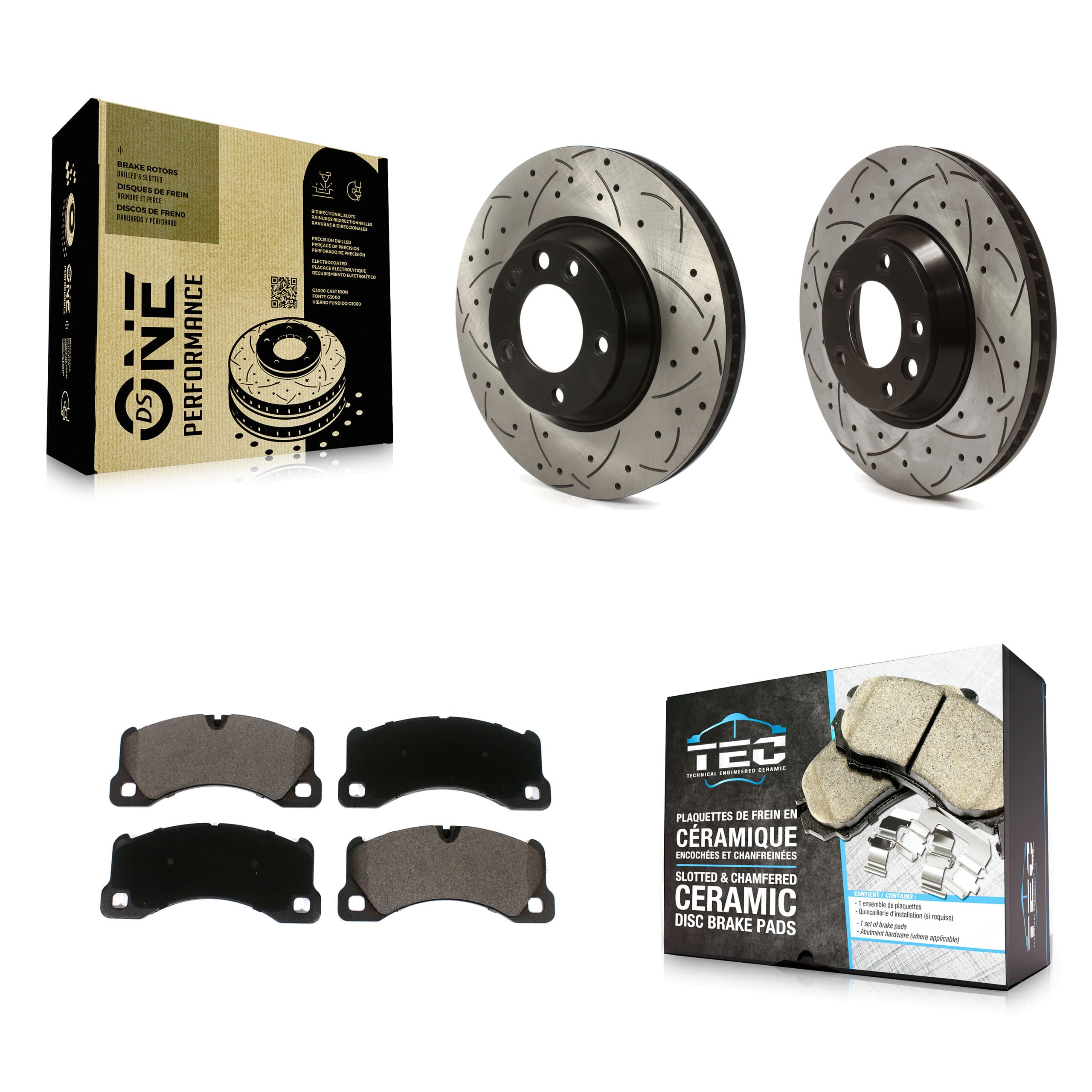 Transit Auto - KDT-101020 - Front Disc Brake Kits image 1