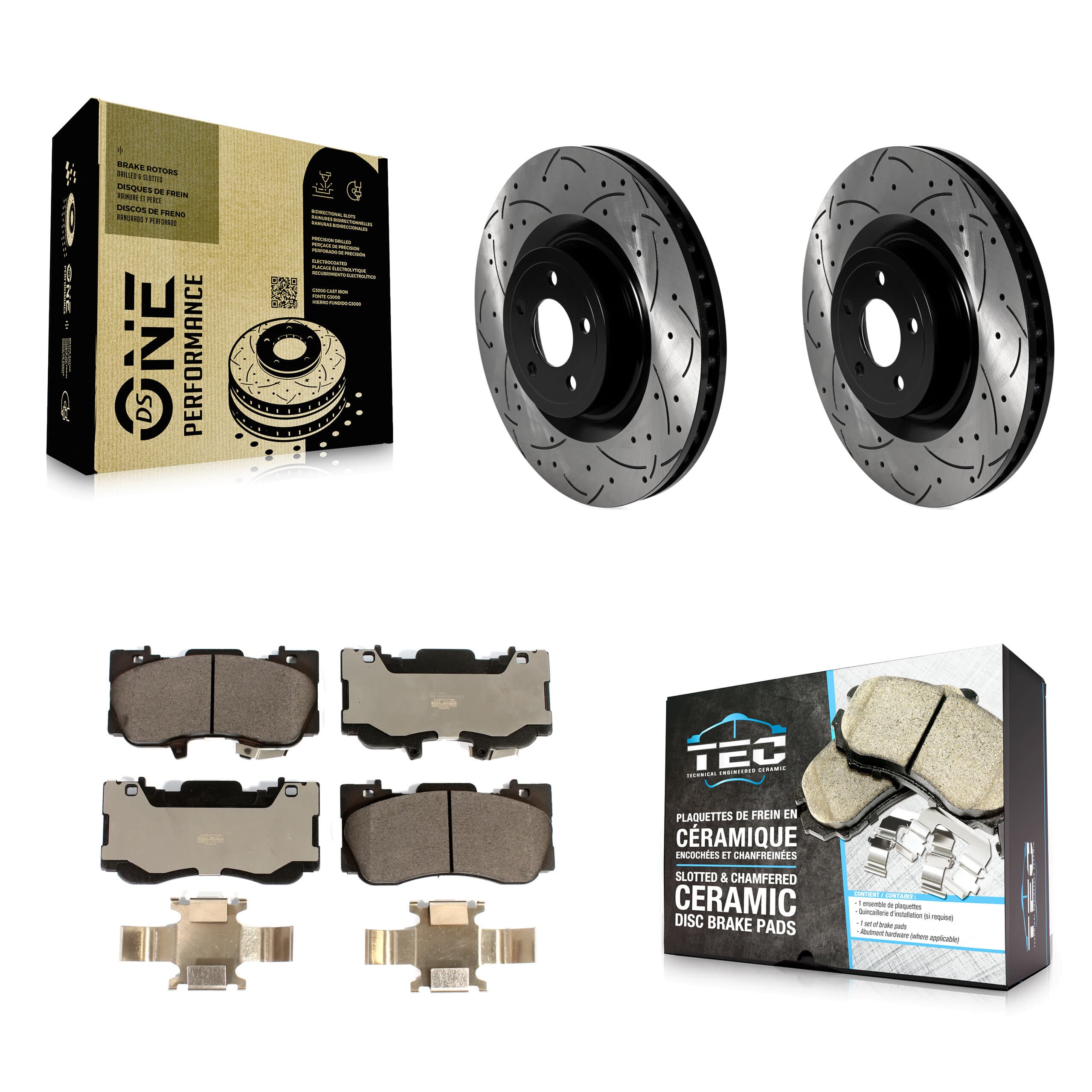 Transit Auto - KDT-101027 - Front Disc Brake Kits image 1