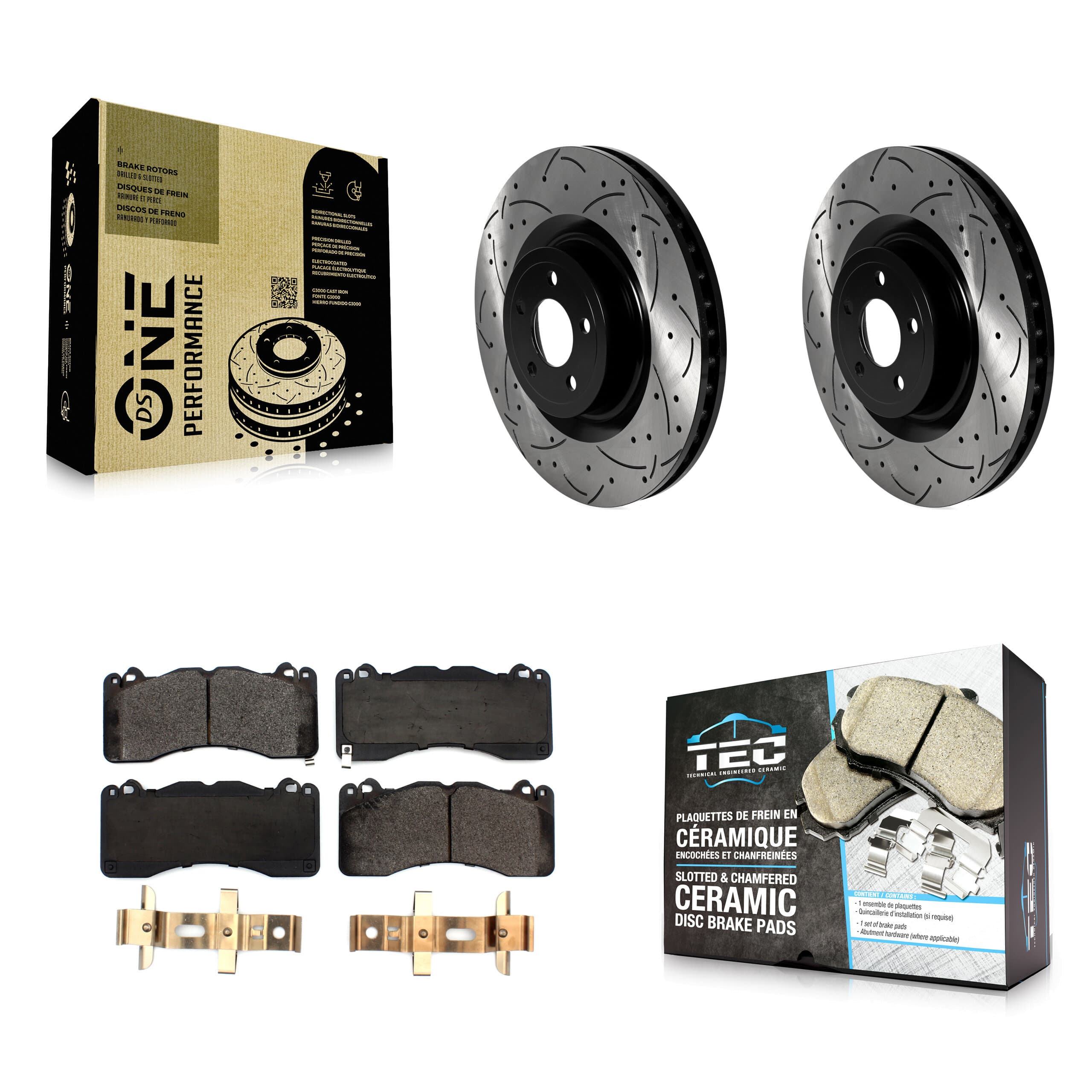 Transit Auto - KDT-101028 - Front Disc Brake Kits image 1