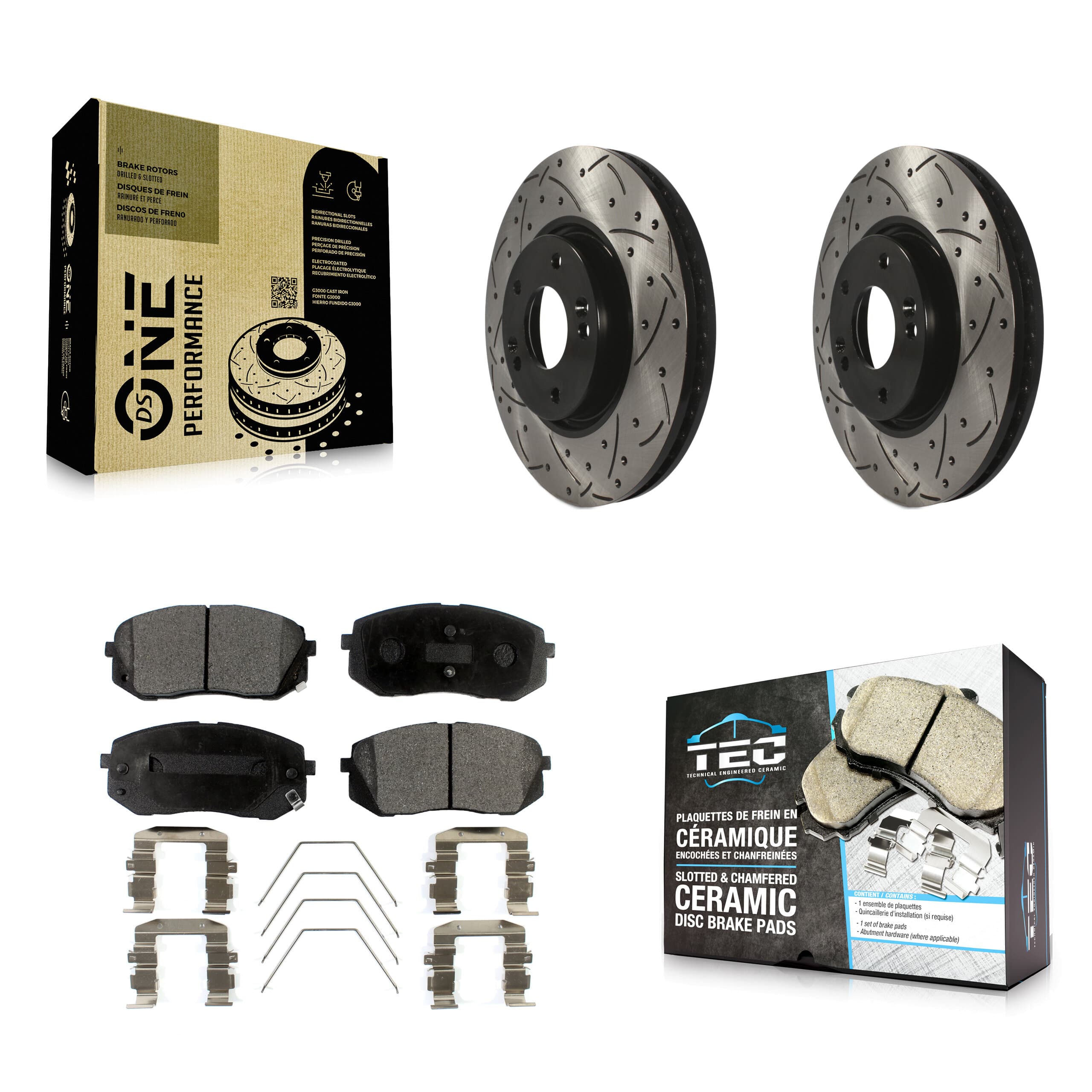 Transit Auto - KDT-101032 - Front Disc Brake Kits image 1