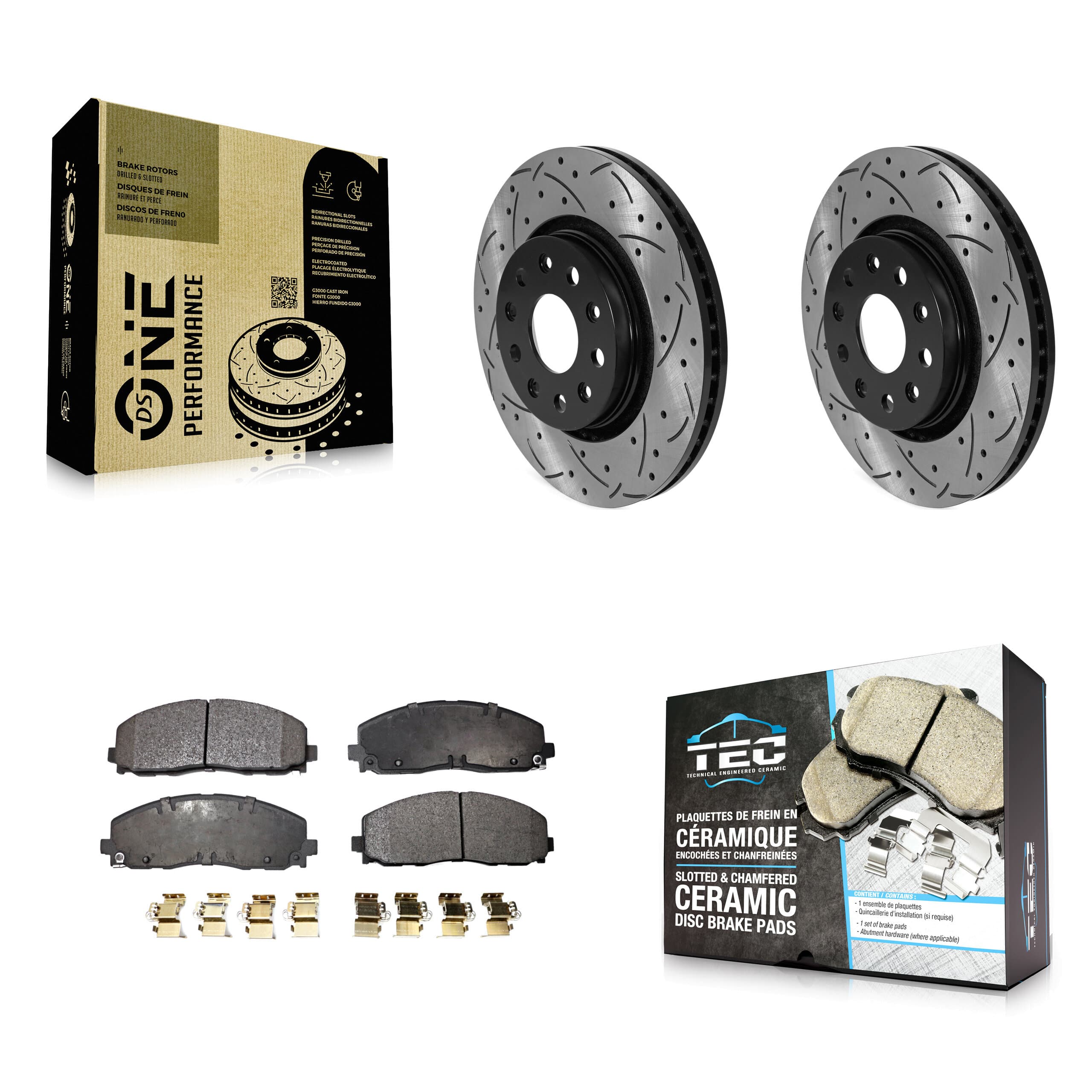 Transit Auto - KDT-101034 - Front Disc Brake Kits image 1