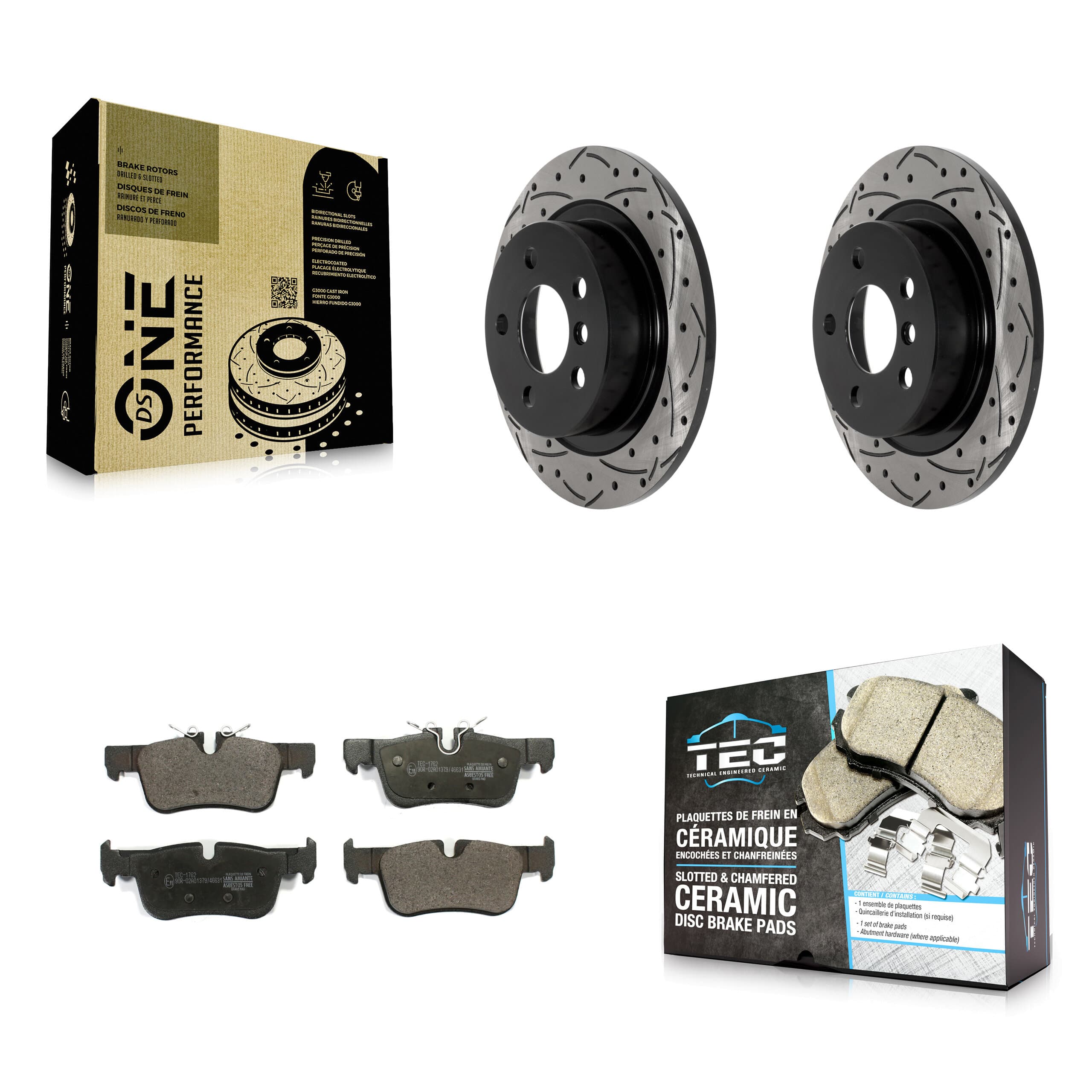 Transit Auto - KDT-101057 - Rear Disc Brake Kits image 1