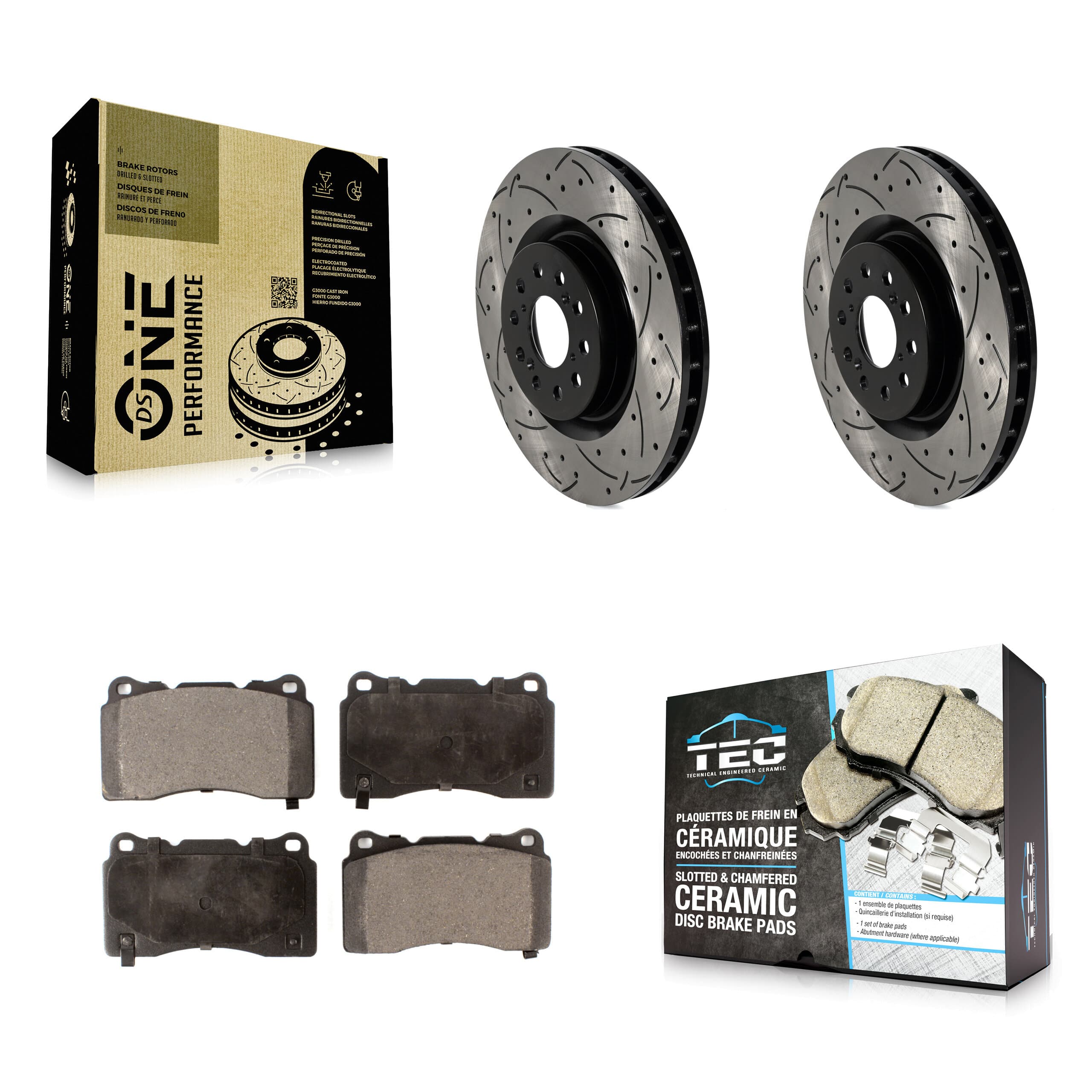 Transit Auto - KDT-101058 - Front Disc Brake Kits image 1