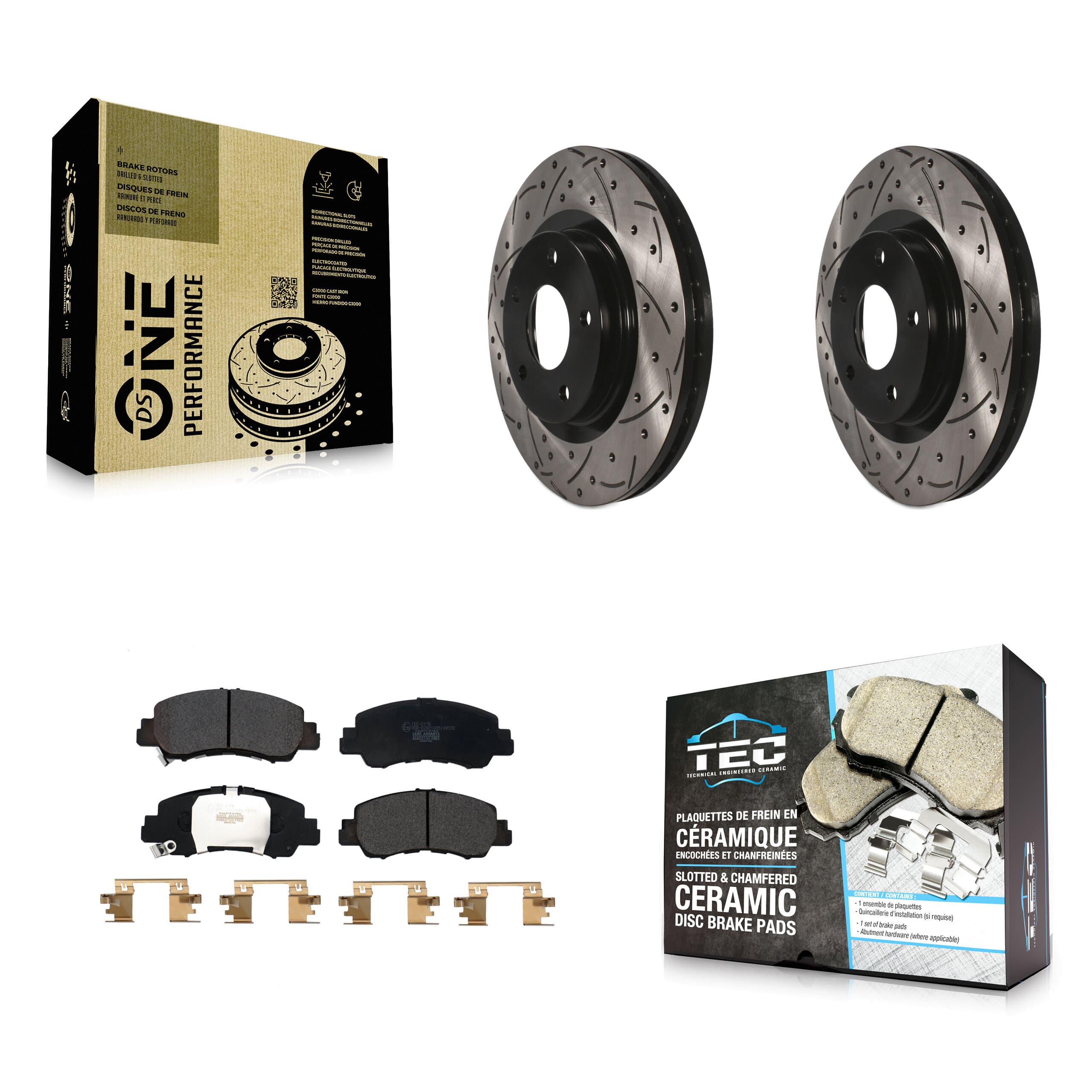 Transit Auto - KDT-101076 - Front Disc Brake Kits image 1