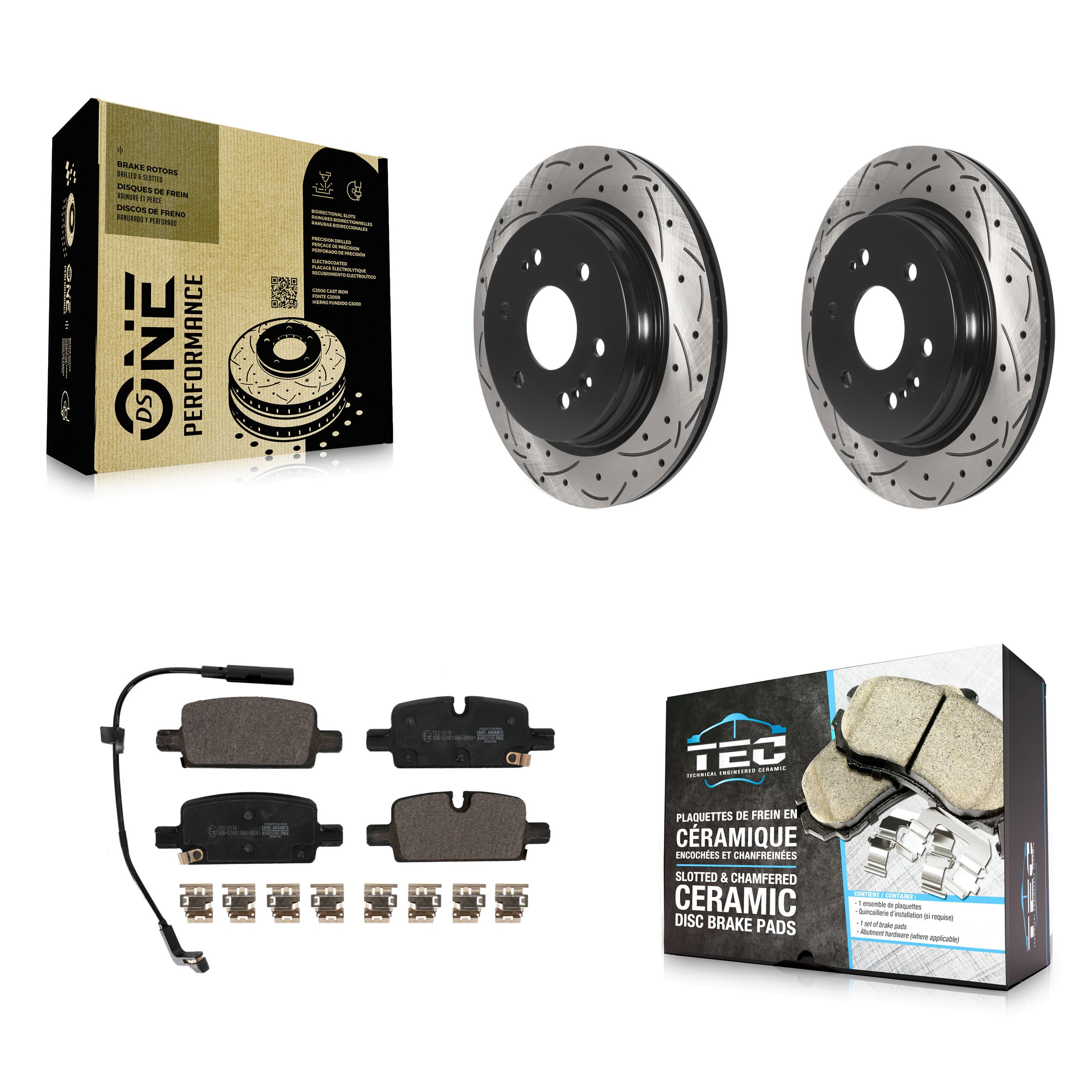 Transit Auto - KDT-101090 - Rear Disc Brake Kits image 1