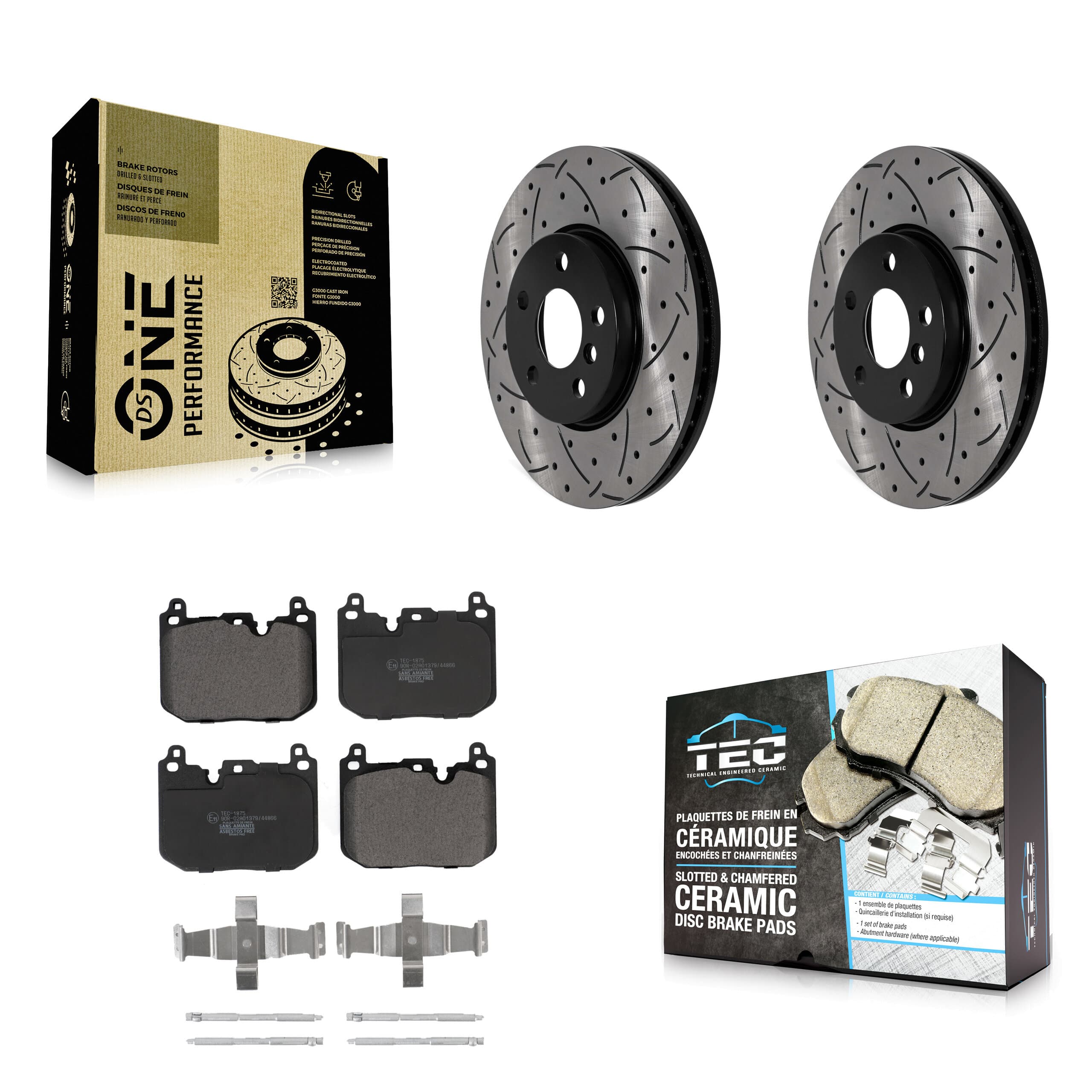 Transit Auto - KDT-101104 - Front Disc Brake Kits image 1