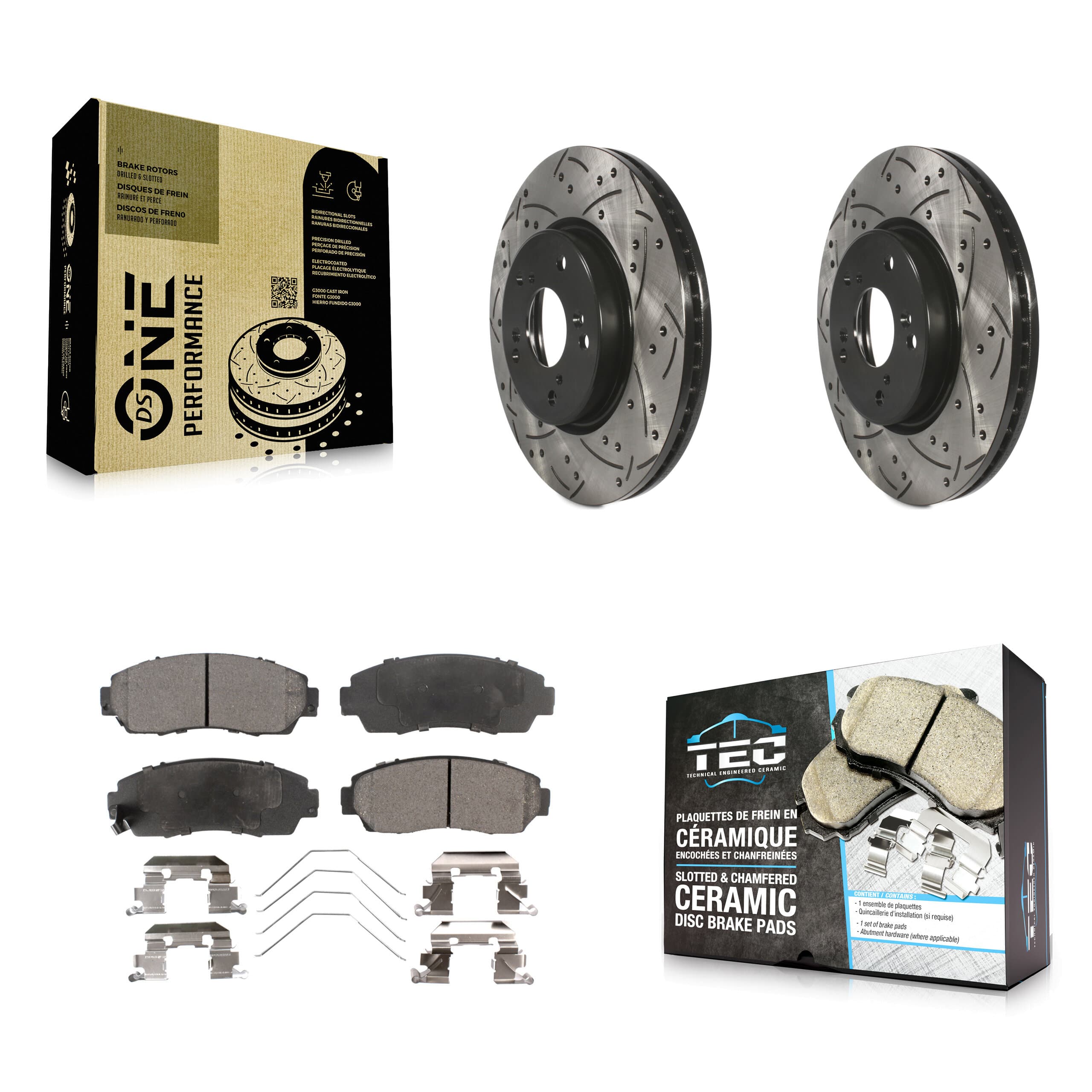 Transit Auto - KDT-101116 - Front Disc Brake Kits image 1