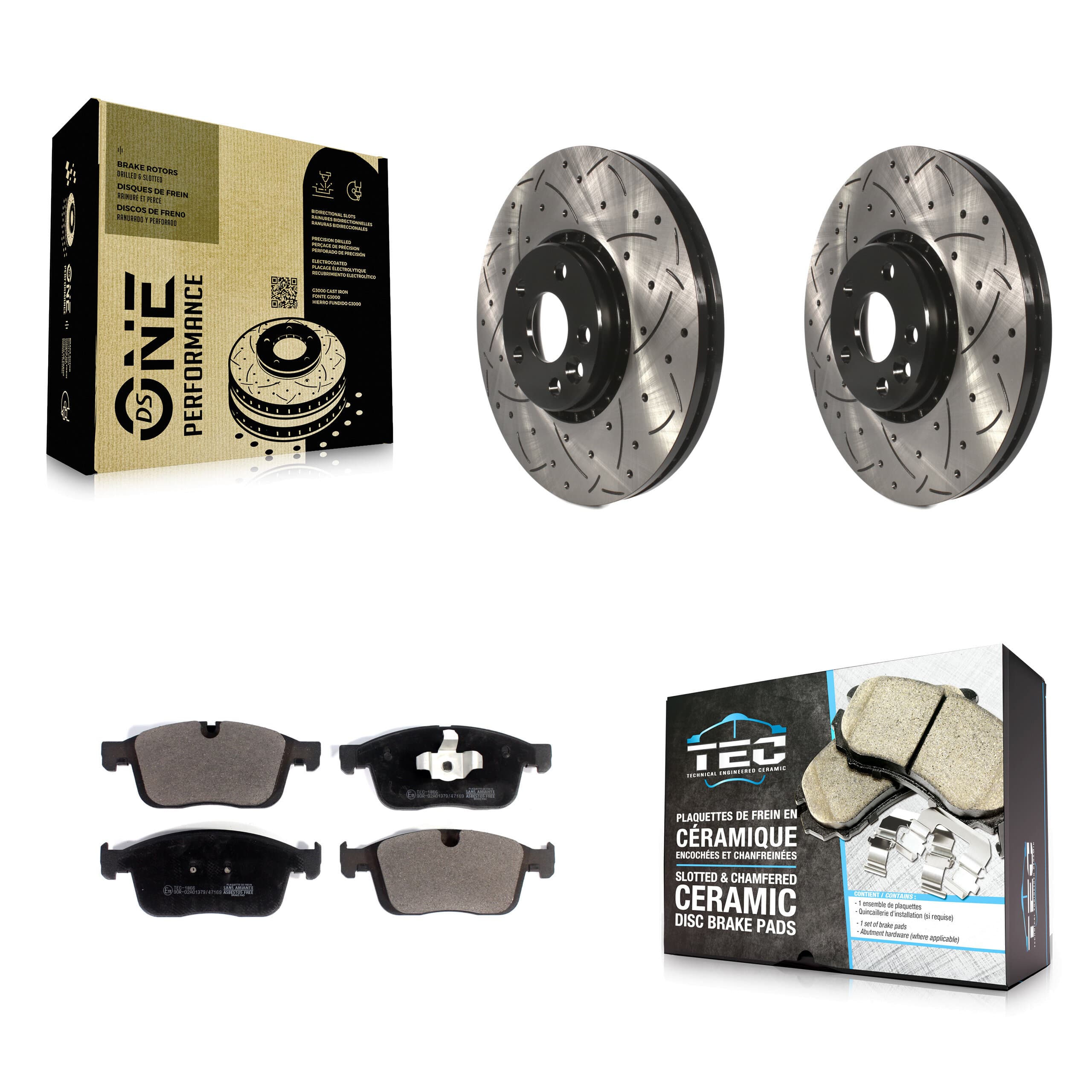 Transit Auto - KDT-101119 - Front Disc Brake Kits image 1