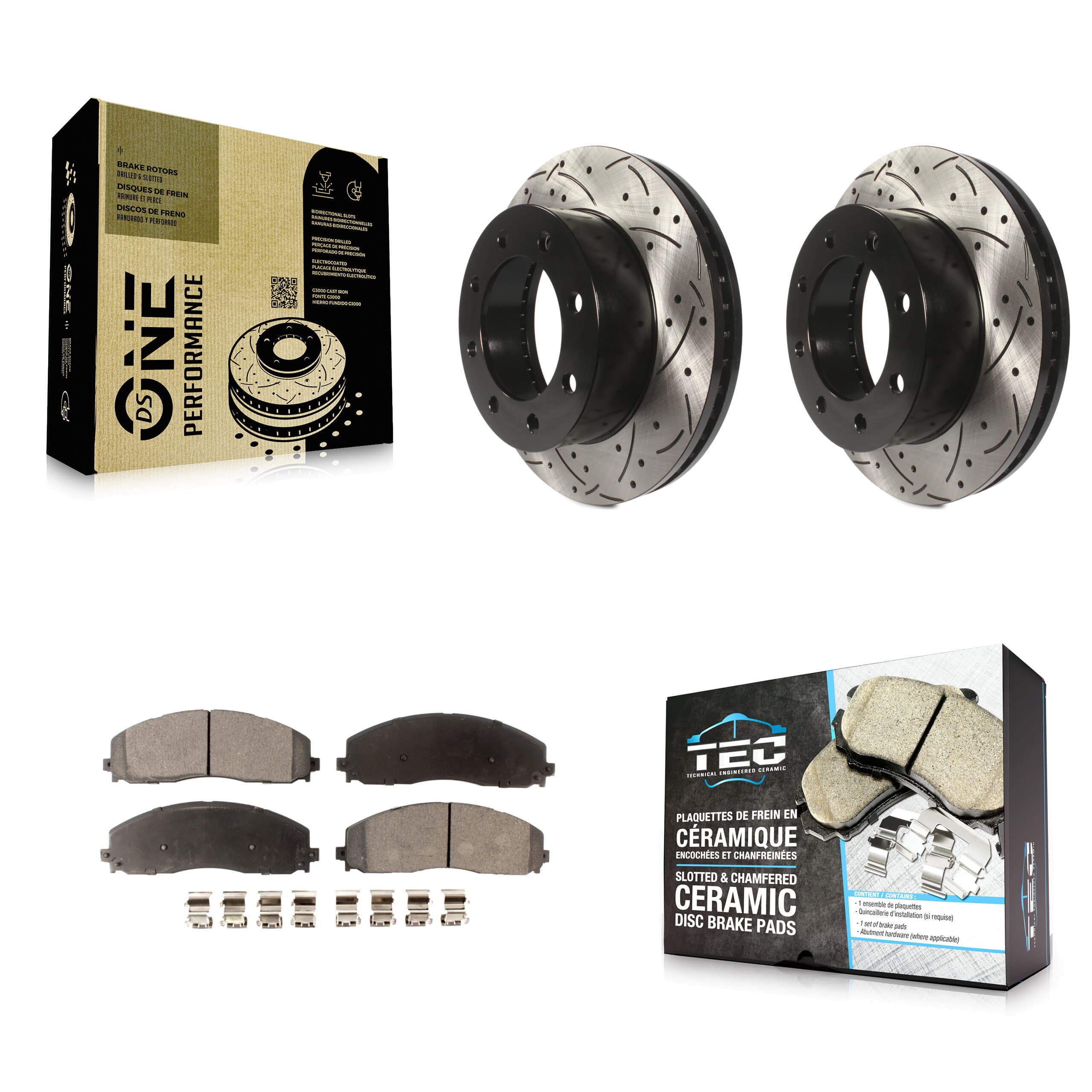 Transit Auto - KDT-101123 - Front Disc Brake Kits image 1
