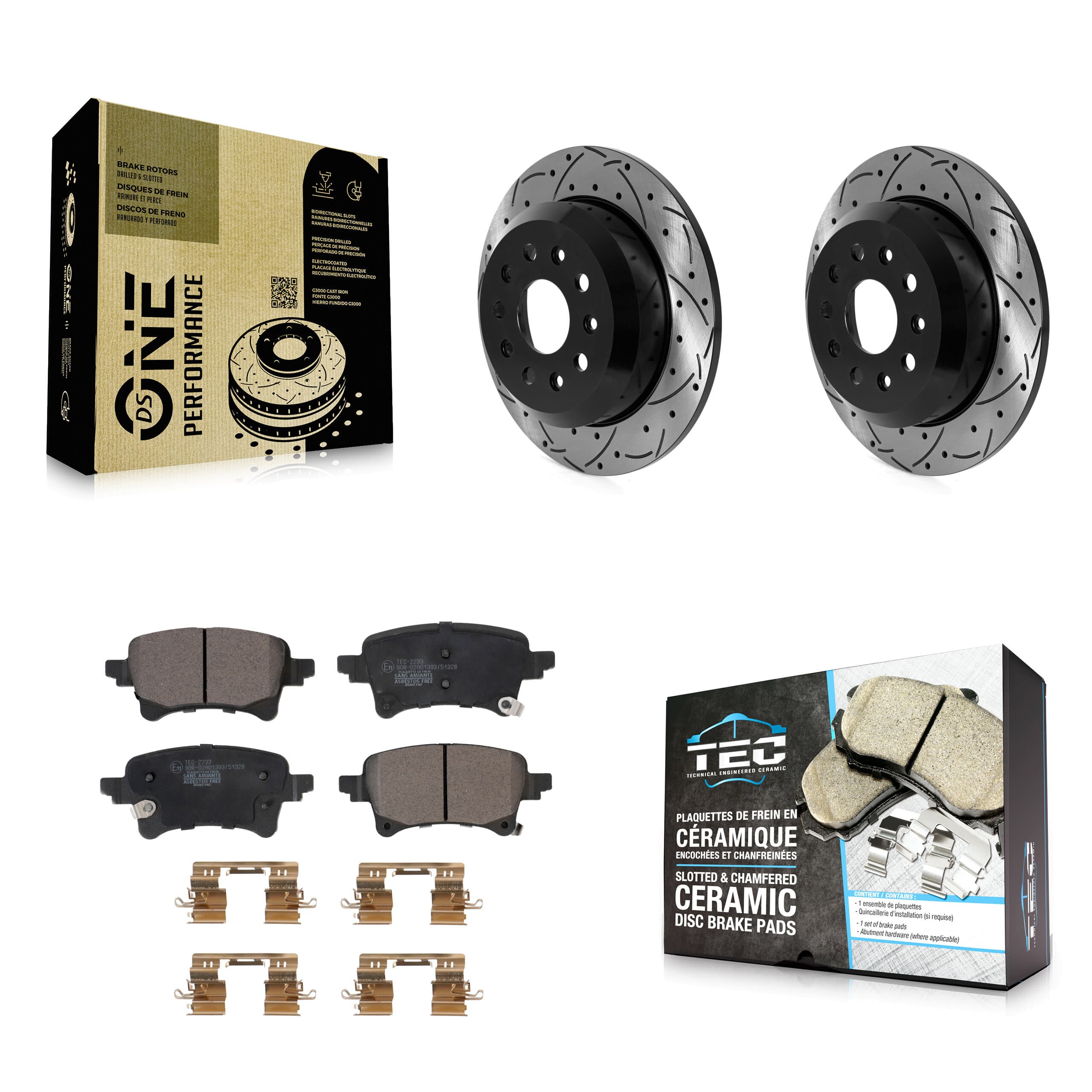 Transit Auto - KDT-101135 - Rear Disc Brake Kits image 1