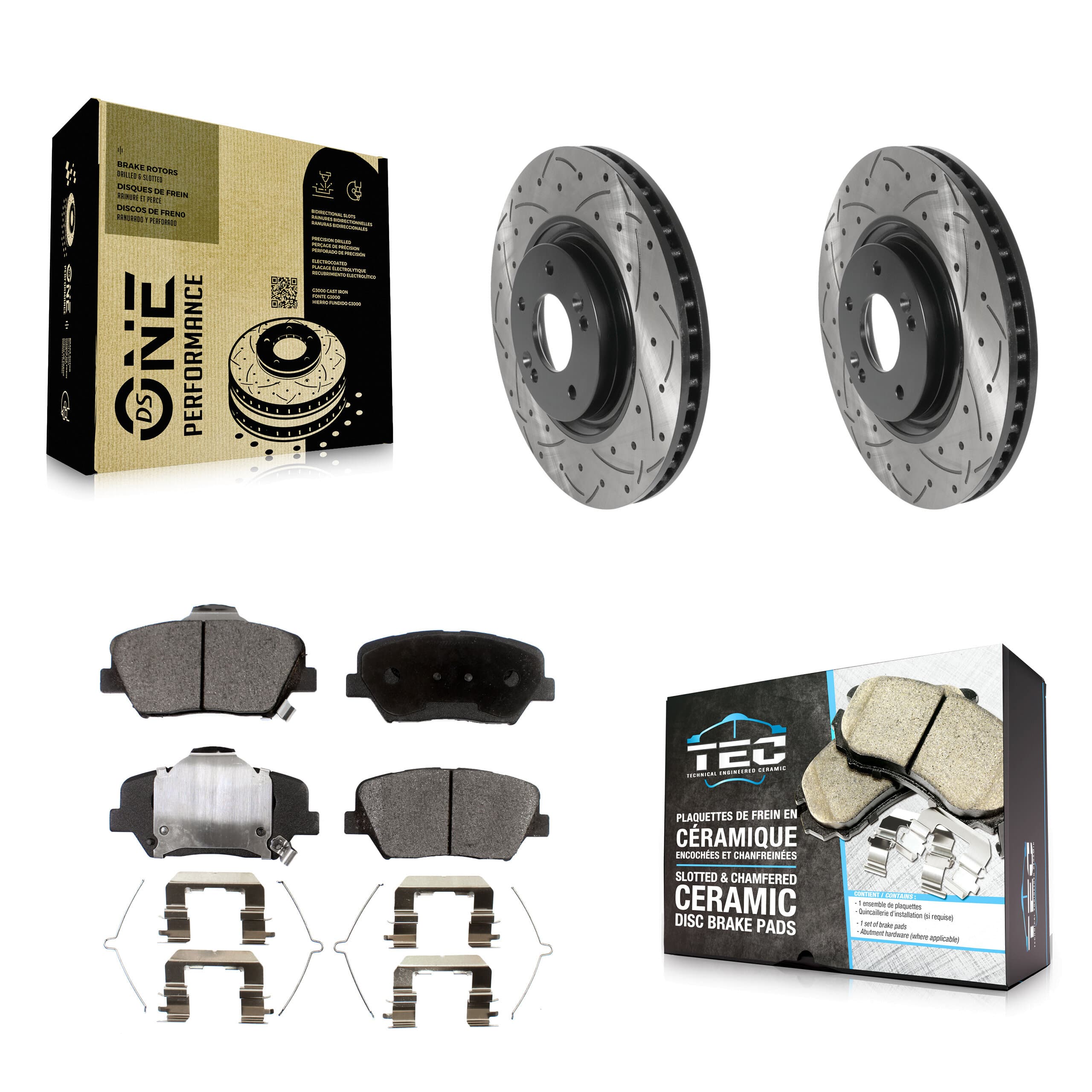Transit Auto - KDT-101167 - Front Disc Brake Kits image 1